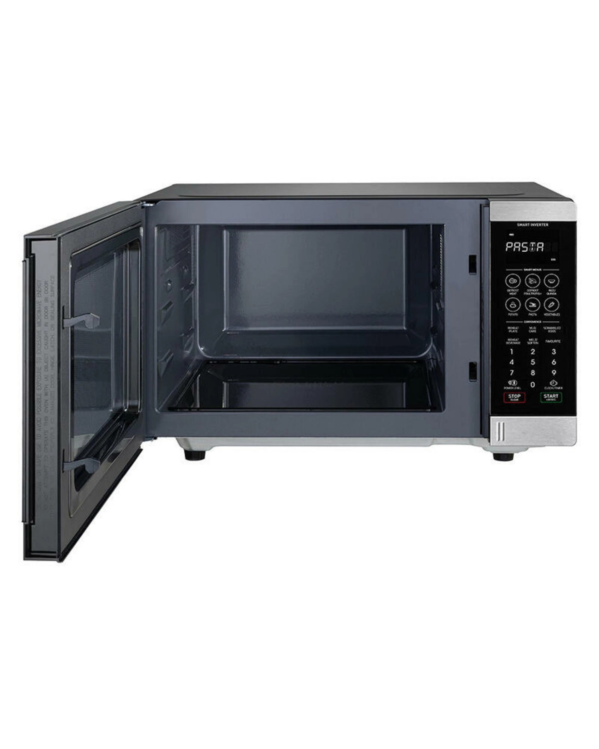 4 Sharp Flatbed 32 Litre Microwave - BLACK, 4 of 5