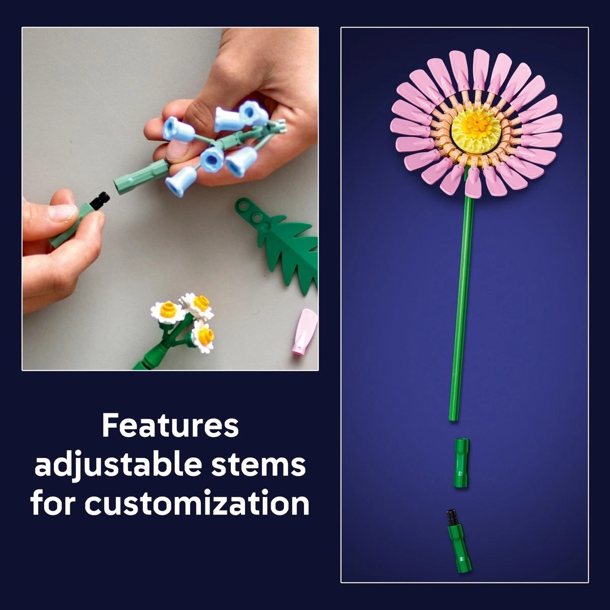 7 LEGO Botanicals Petite Sunny Bouquet 10347, 7 of 10