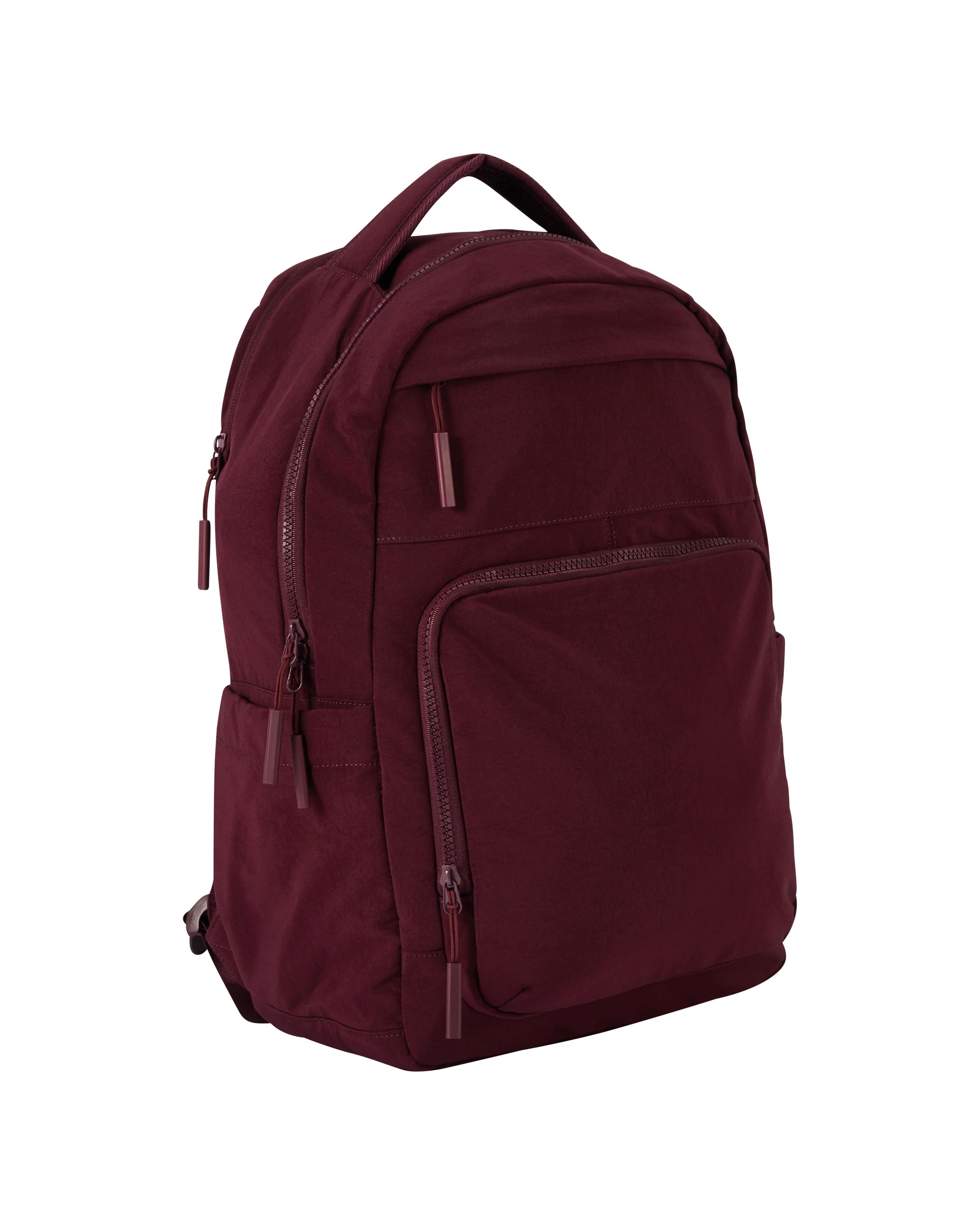 1 Nylon Backpack - Burgundy, 1 of 5