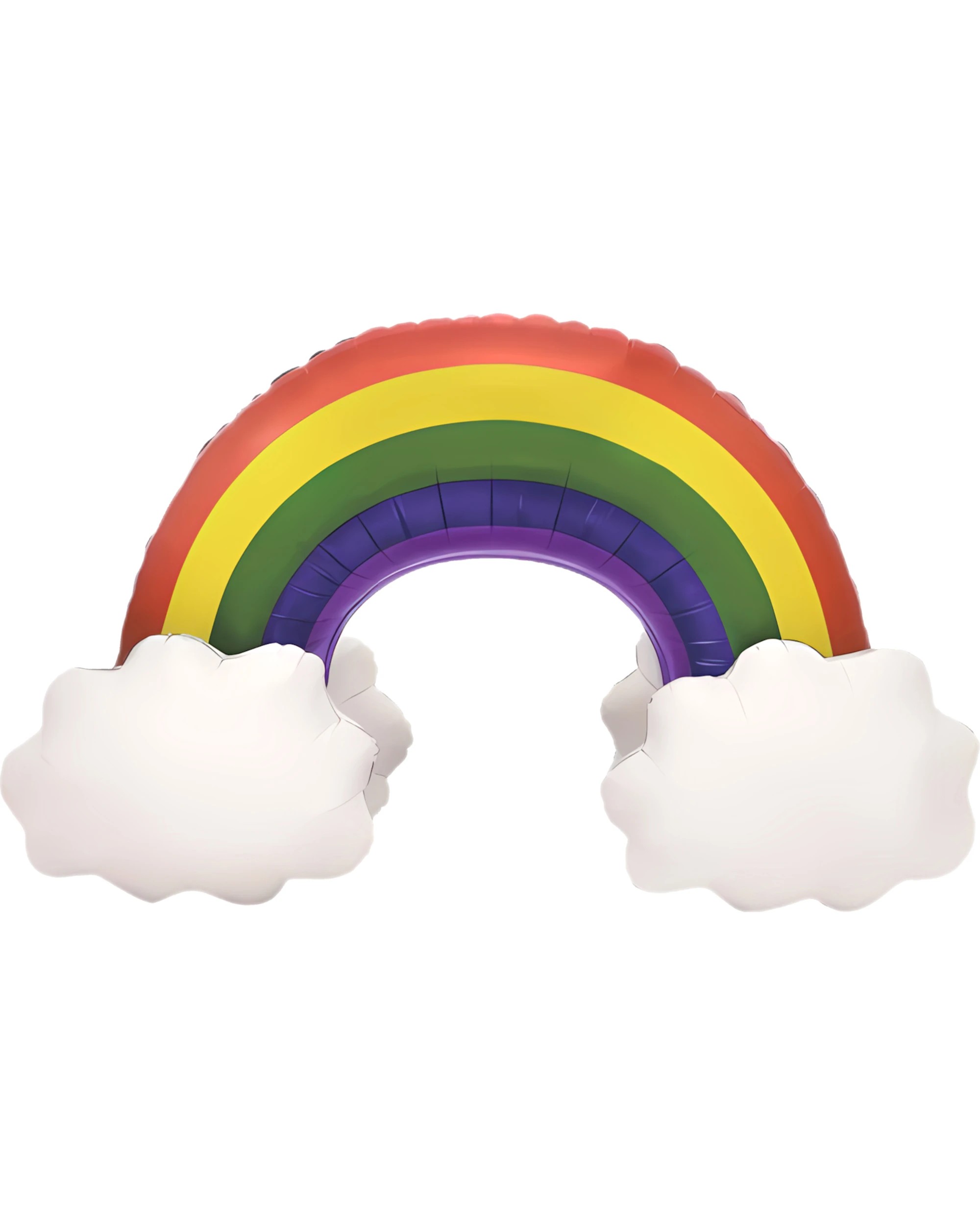 1 Alpen Standing Airz Rainbow Air Fill Foil Balloon 103cm - Multi, 1 of 2