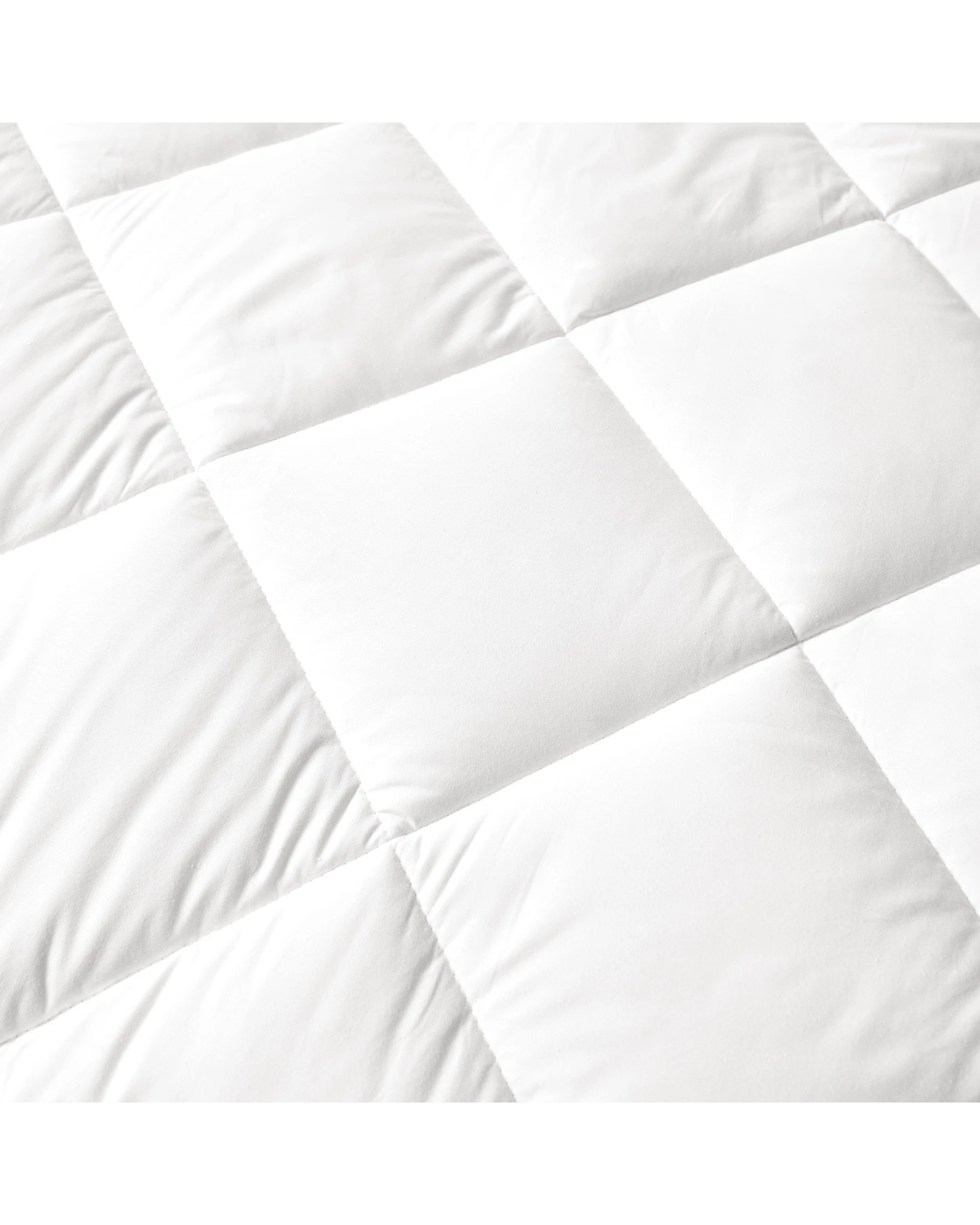 3 ESSN Healthguard Allergy Sensitive Cotton Cover Winter Down Alternative Quilt - Queen Bed - White, 3 of 7