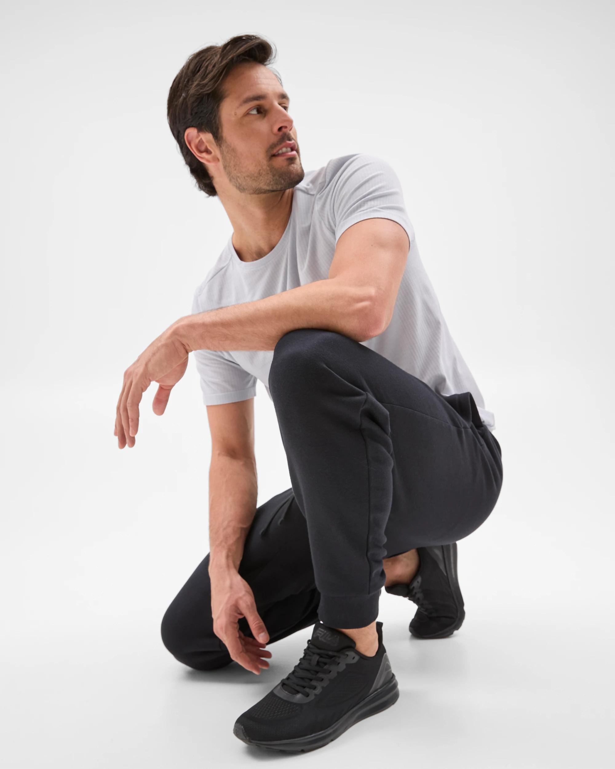 6 Target Cuffed Trackpants BLACK, 6 of 6