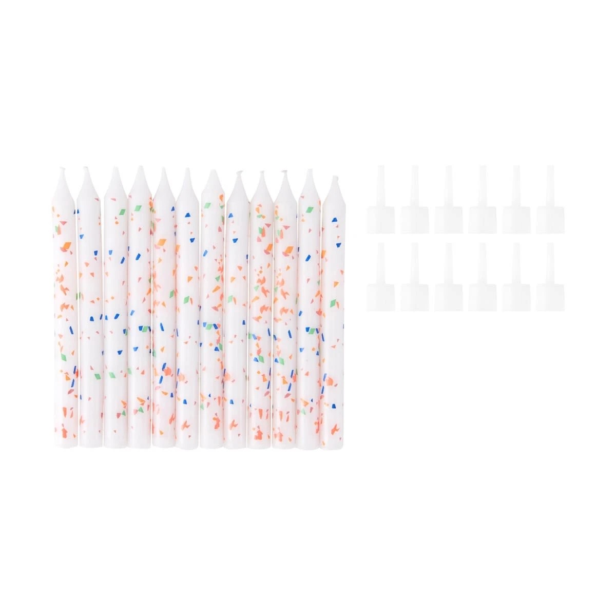 2 12 Pack Confetti Candles, 2 of 4