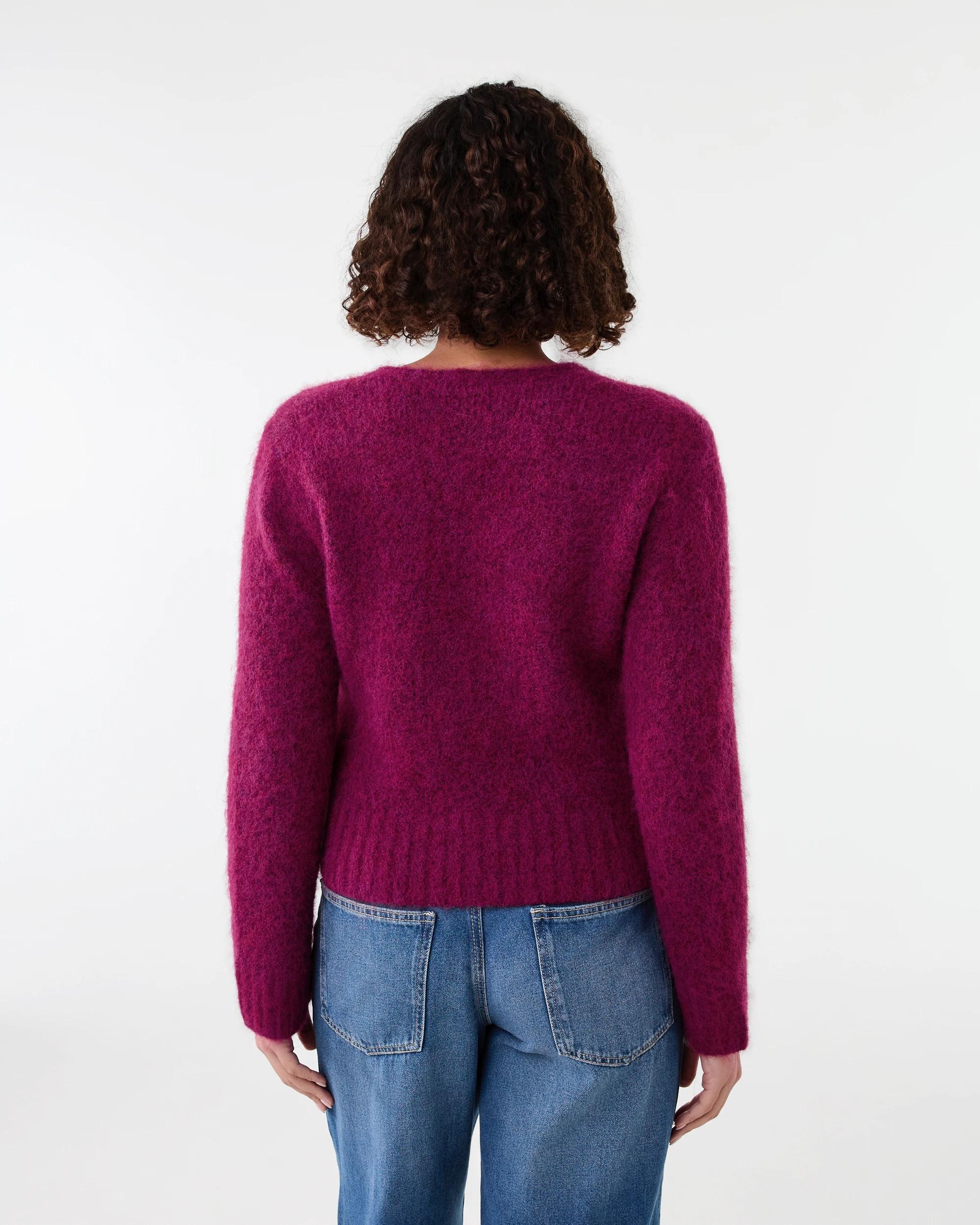 3 Wrap Jumper Fuscia, 3 of 6