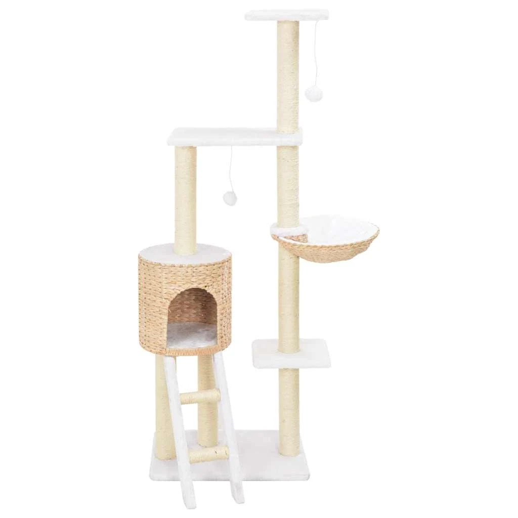 2 Vidaxl Cat Tree Natural Wood Cat Tree - Brown, 2 of 7
