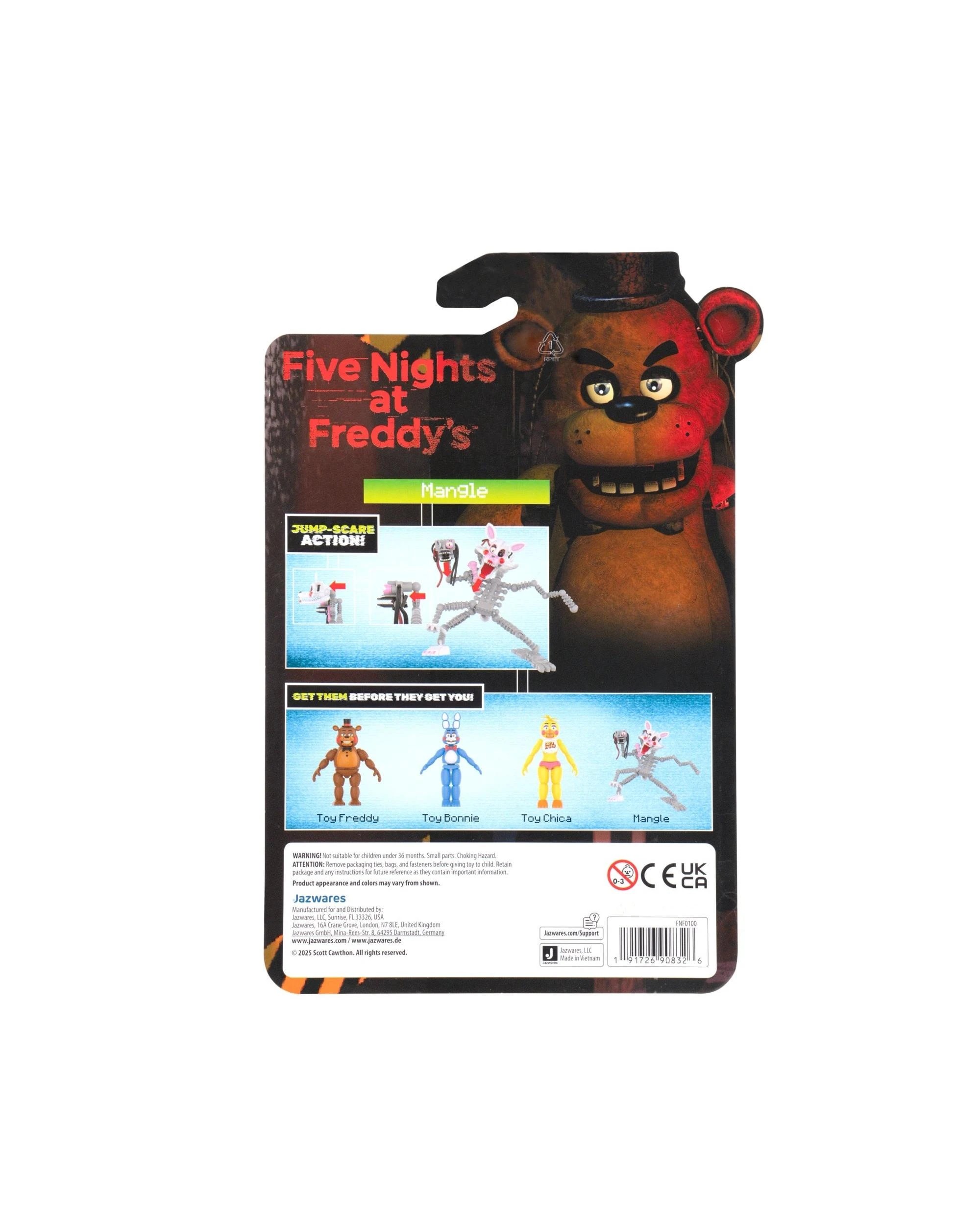 6 Five Nights at Freddy's Mangle 5 inch Action Figure, 6 of 6