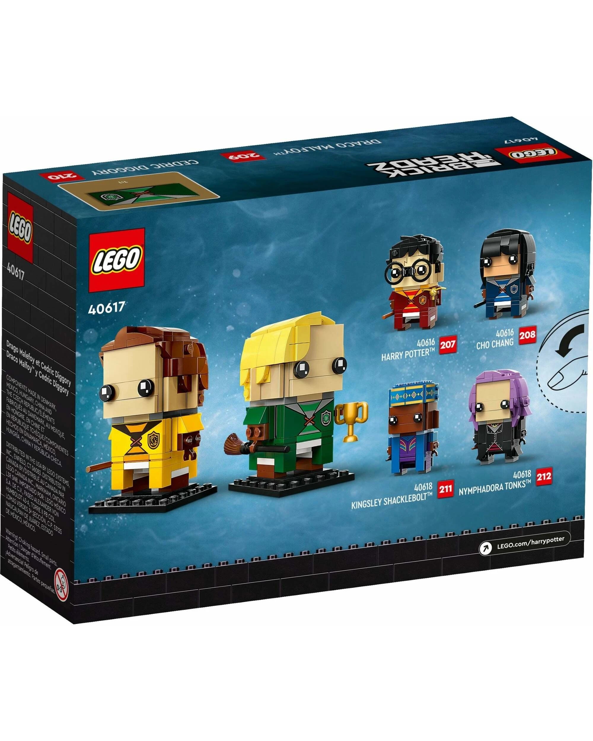 3 LEGO Harry Potter Series 40617 Draco Malfoy & Cedric Diggory, 3 of 4