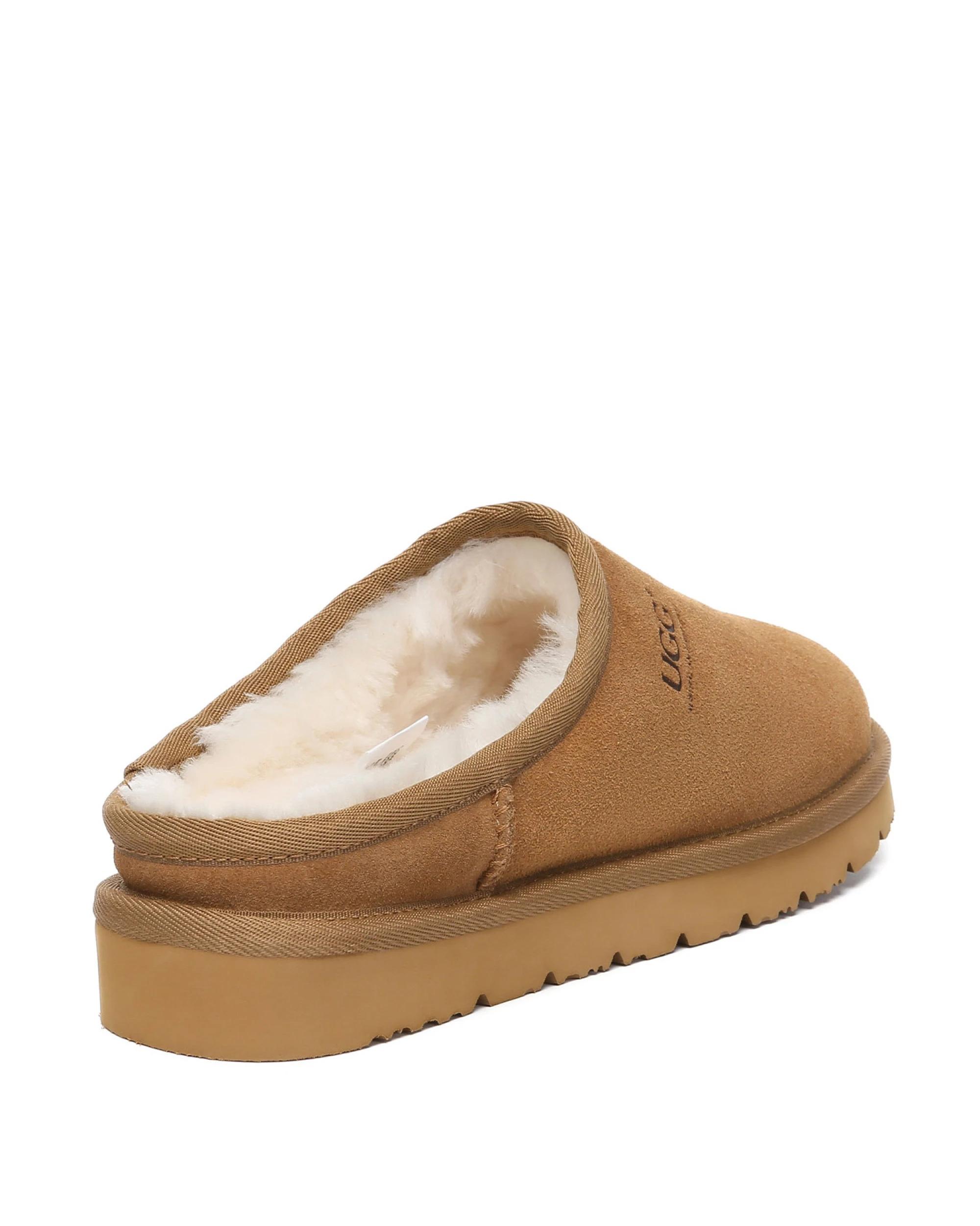 3 Australian Shepherd UGG Unisex Nano Classic Slippers CHESTNUT, 3 of 5