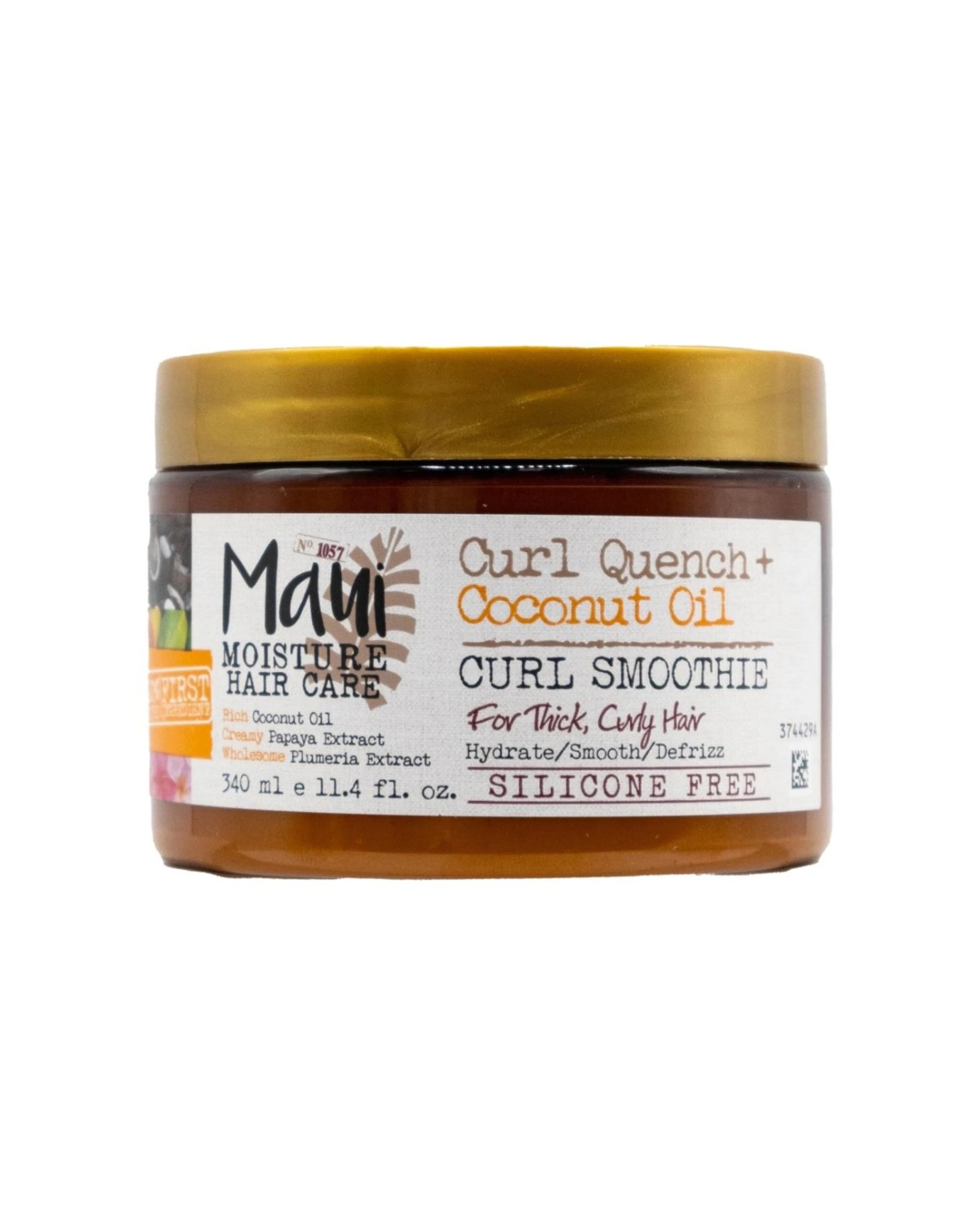 2 Maui Moisture 3PK Smoothie Curl Thick Curly Hair Styling Tub 340ml Coconut - Multi, 2 of 5