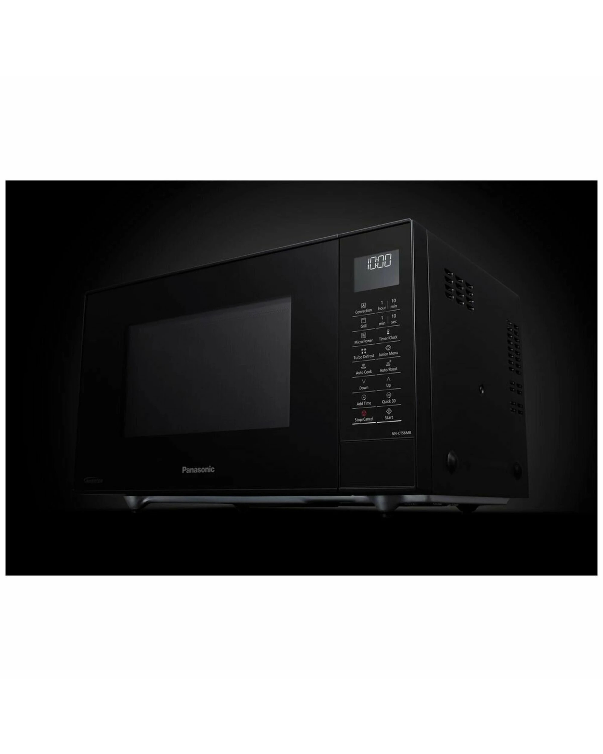 3 Panasonic 27 Litre Convection Grill Microwave - Black - BLACK, 3 of 5