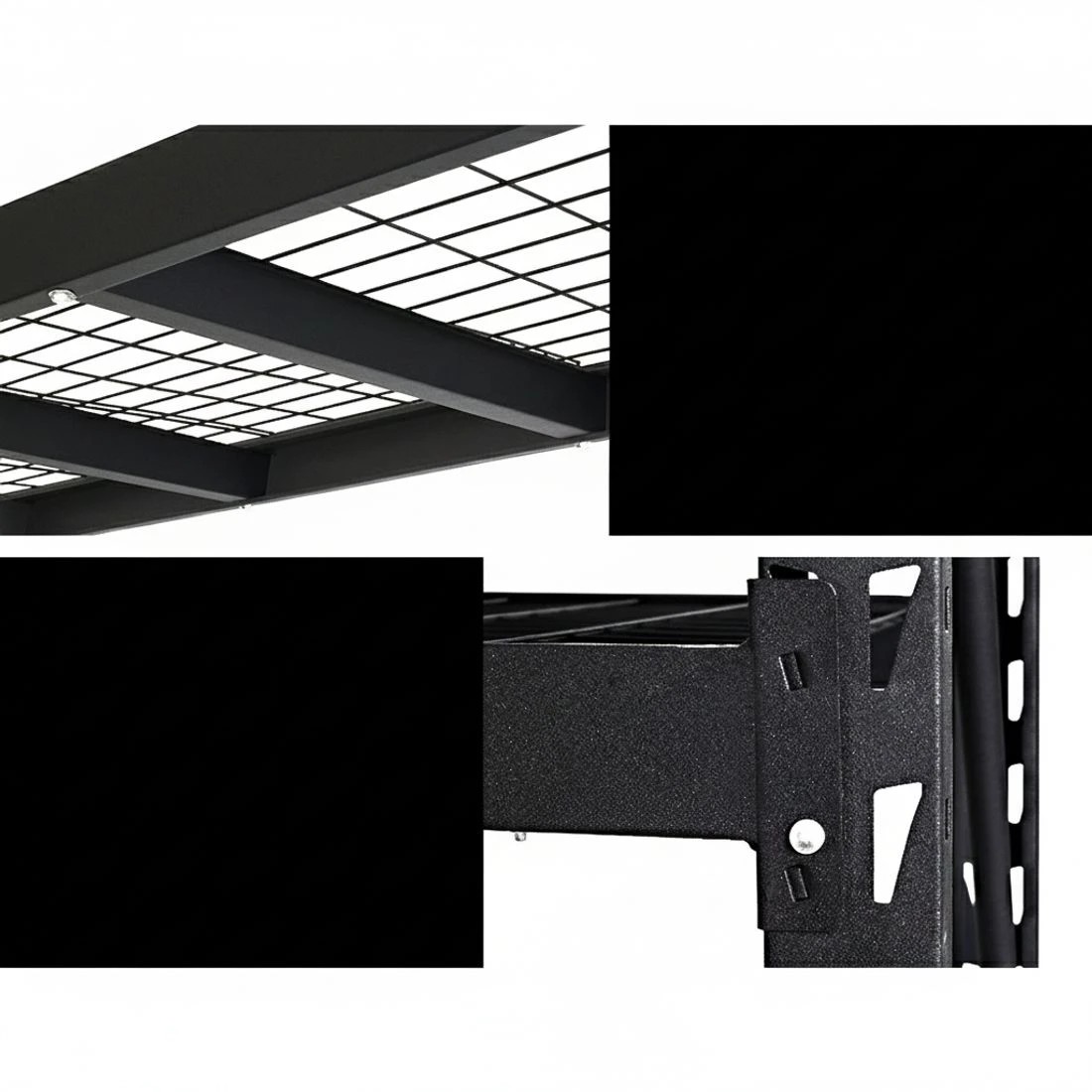 5 Giantz 4Mx2M Garage Shelving Warehouse Rack Pallet Racking Storage Shelve - Black, 5 of 6