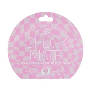 OXX Skincare Check Mate Printed Sheet Mask 20ml - Strawberry Extract
