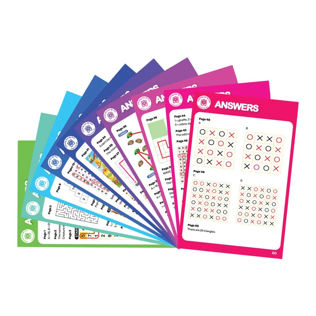 5 Learning Can Be Fun Brainteasers Activity Pad, 5 of 5