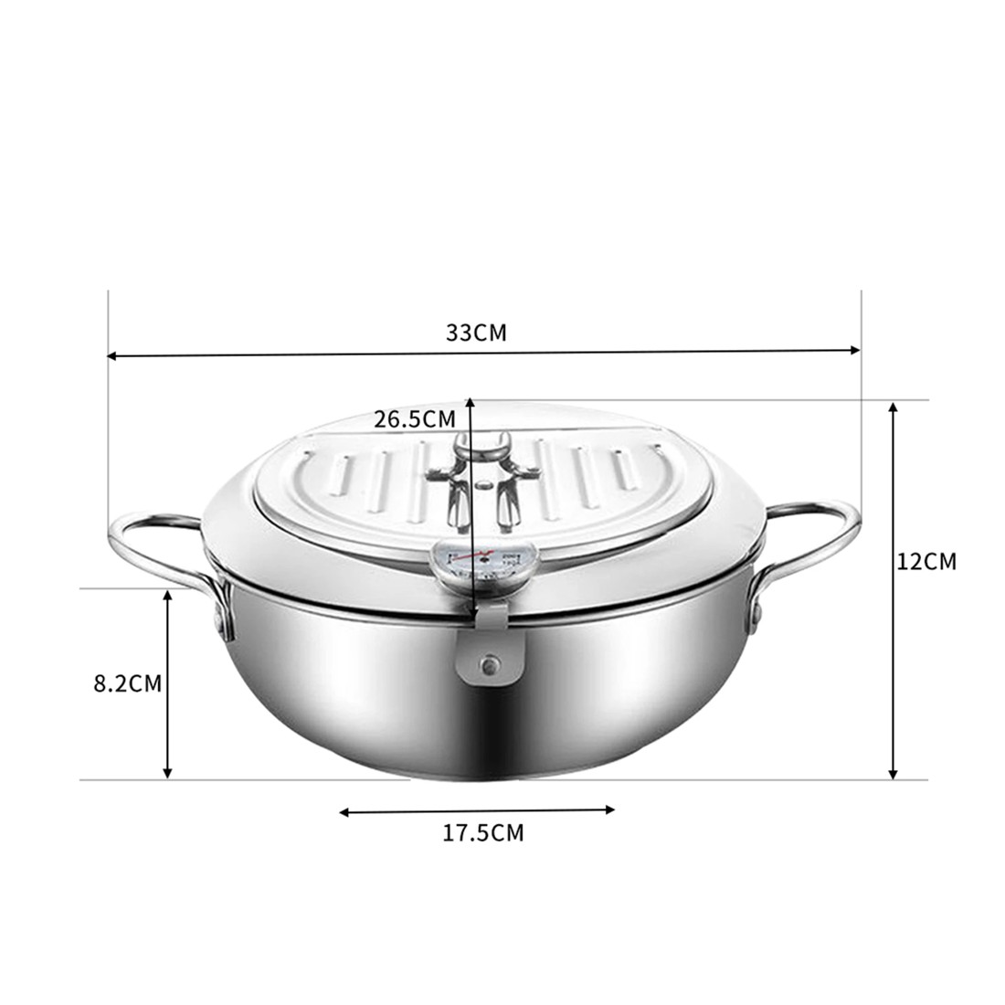 4 Toque 24cm Deep Frying Pot, 4 of 7