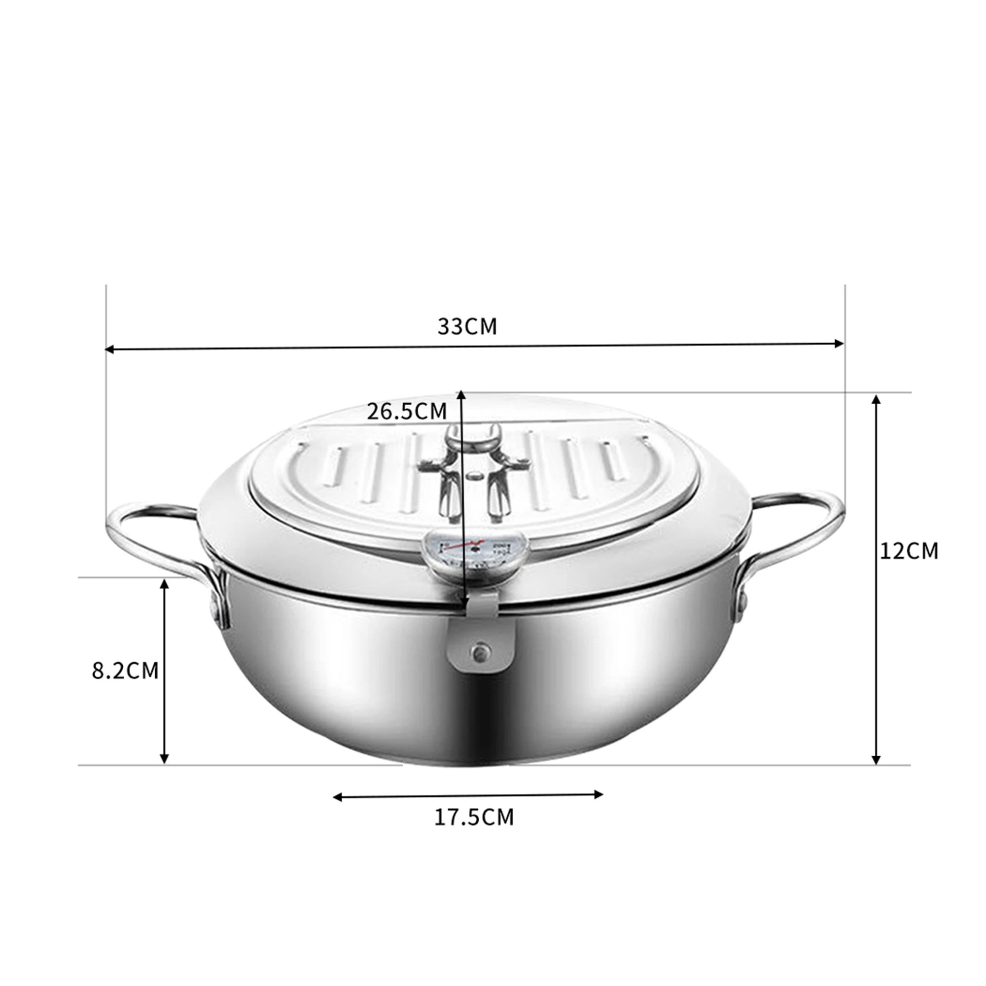 4 Toque 24cm Deep Frying Pot, 4 of 7