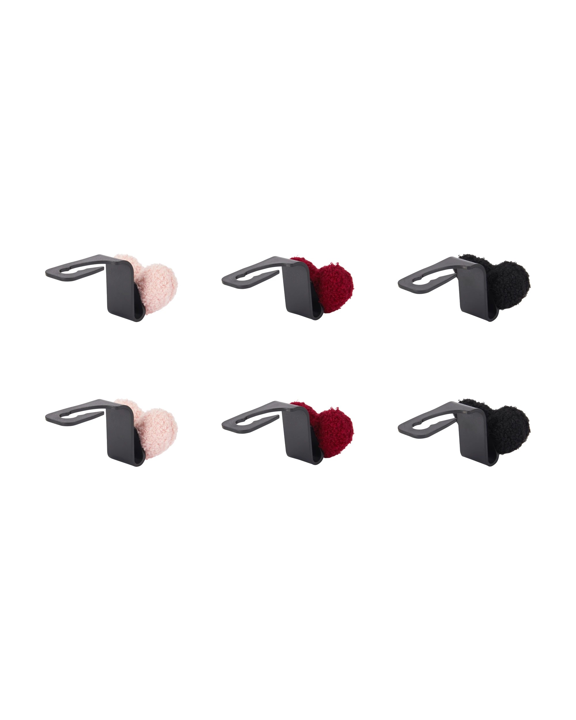 3 2 Pack Heart Hook - Assorted, 3 of 6