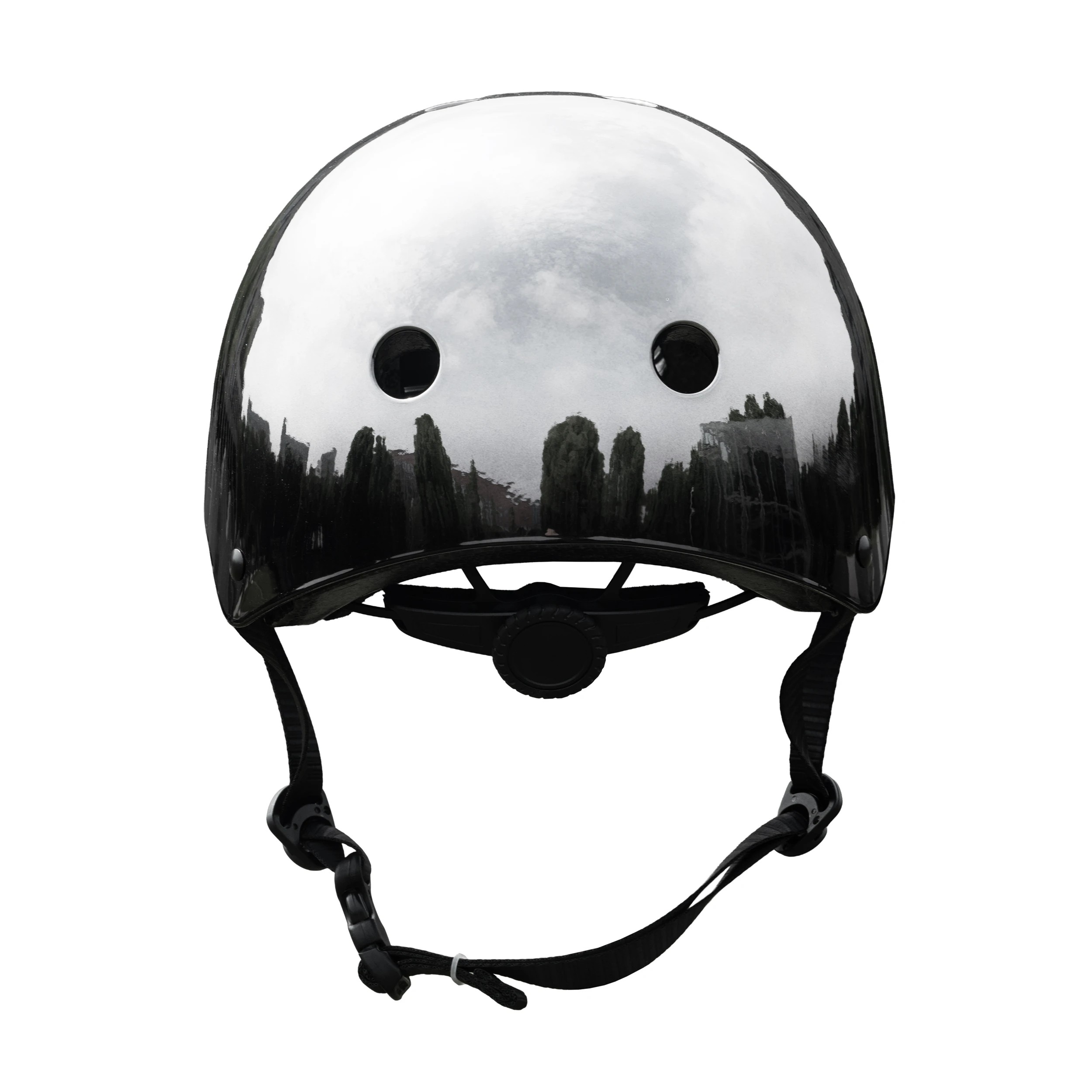 5 Black/Chrome Multi Sport Helmet, 5 of 5