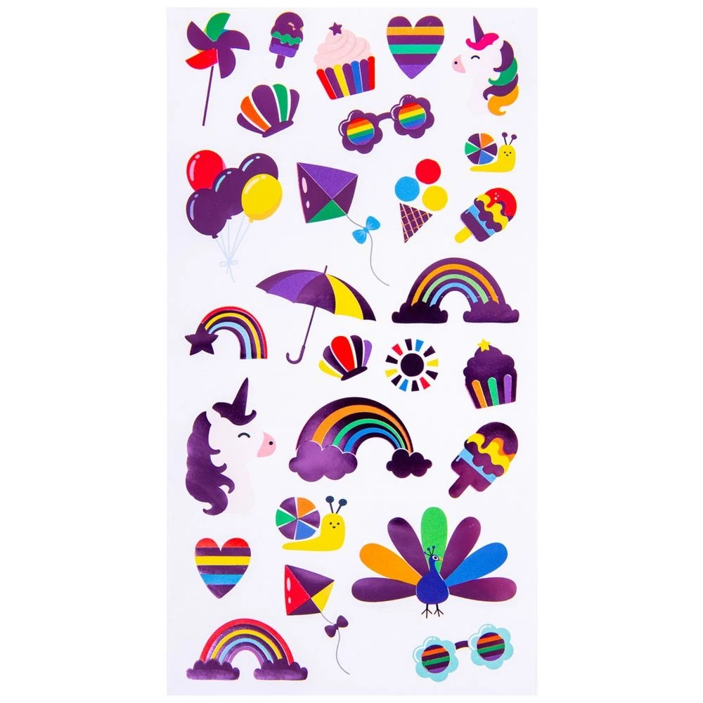 2 Learning Can Be Fun Colours of Joy Foil Stickers, 2 of 3