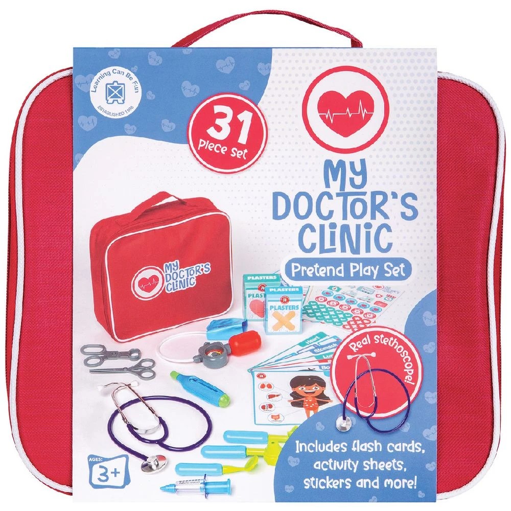 1 LCBF My Doctor's Clinic Pretend Play Set, 1 of 6