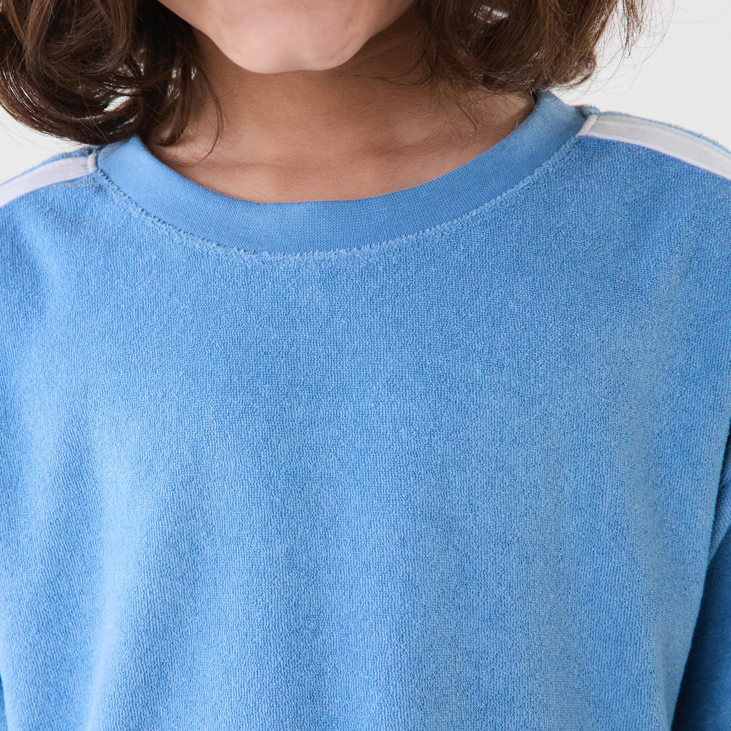 4 Terry Towelling T-shirt Silblue, 4 of 7