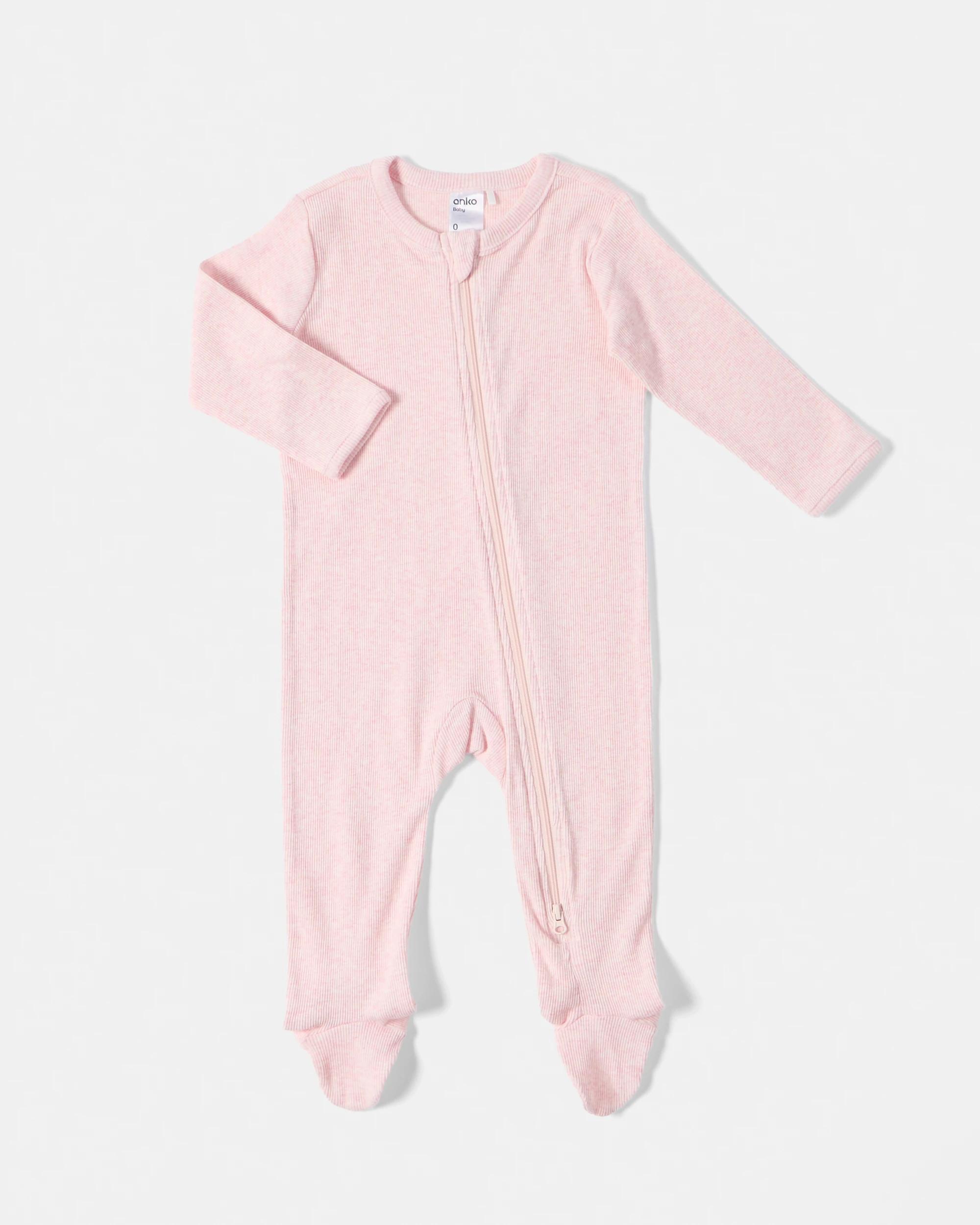 4 3 Pack Coveralls Pnk Flrl, 4 of 8