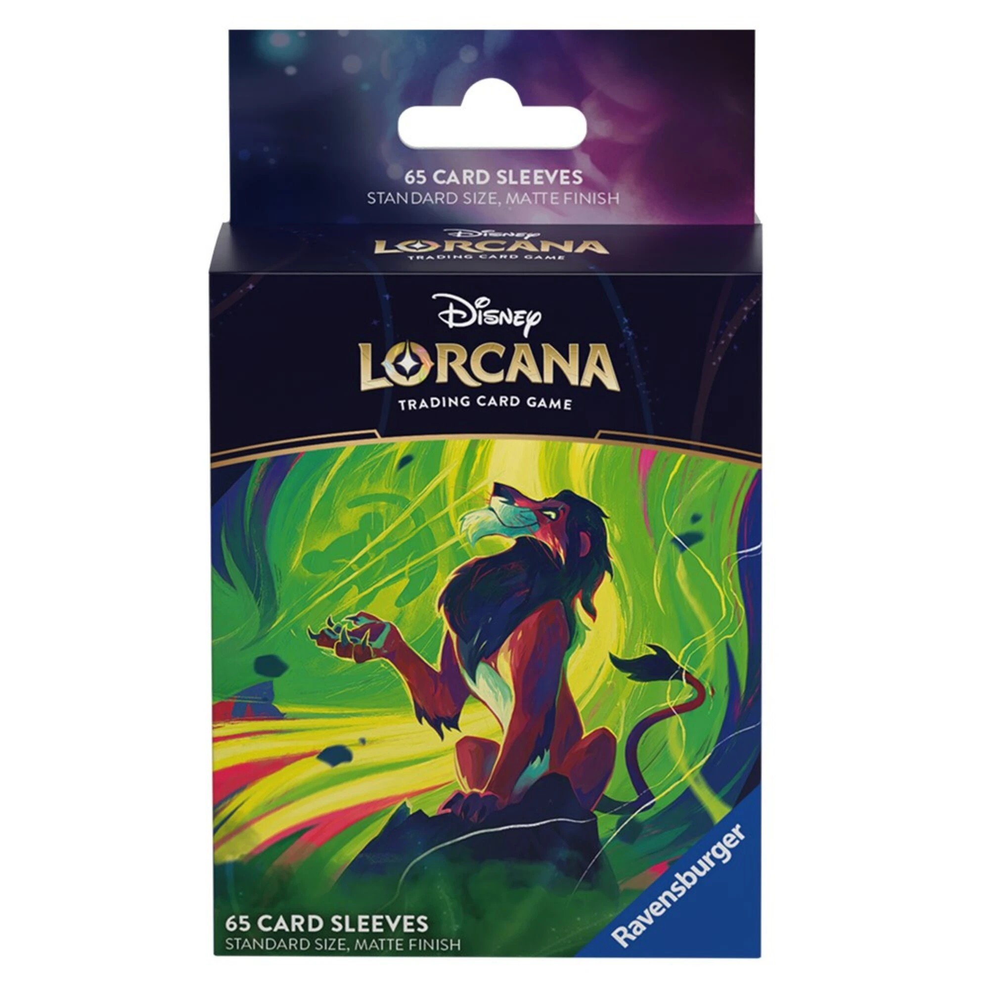 2 Disney Lorcana - TCG - Scar the Vengeful Lion Card Sleeves, 2 of 2
