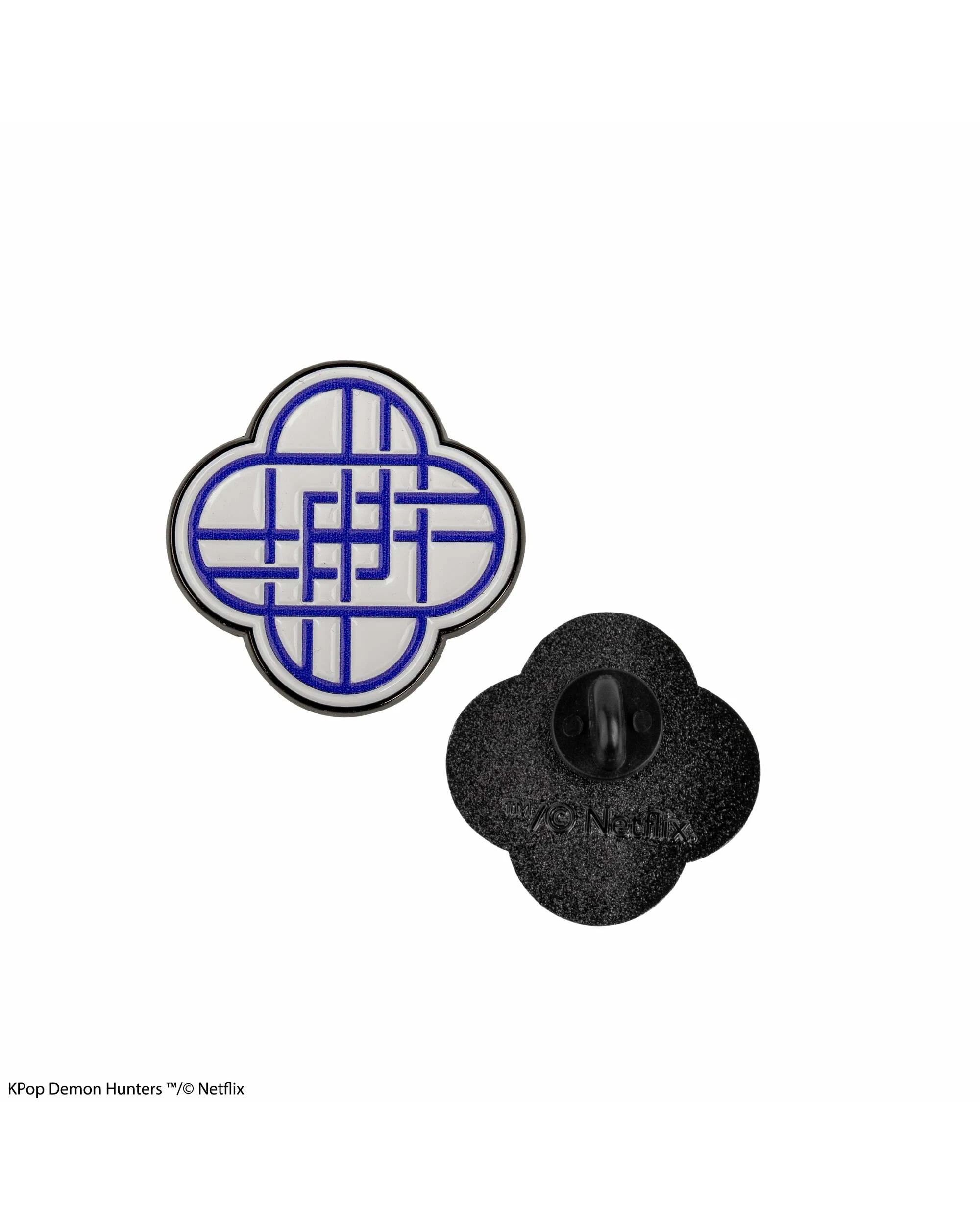 4 K-Pop Demon Hunters HUNTR/X Logo Pin, 4 of 5