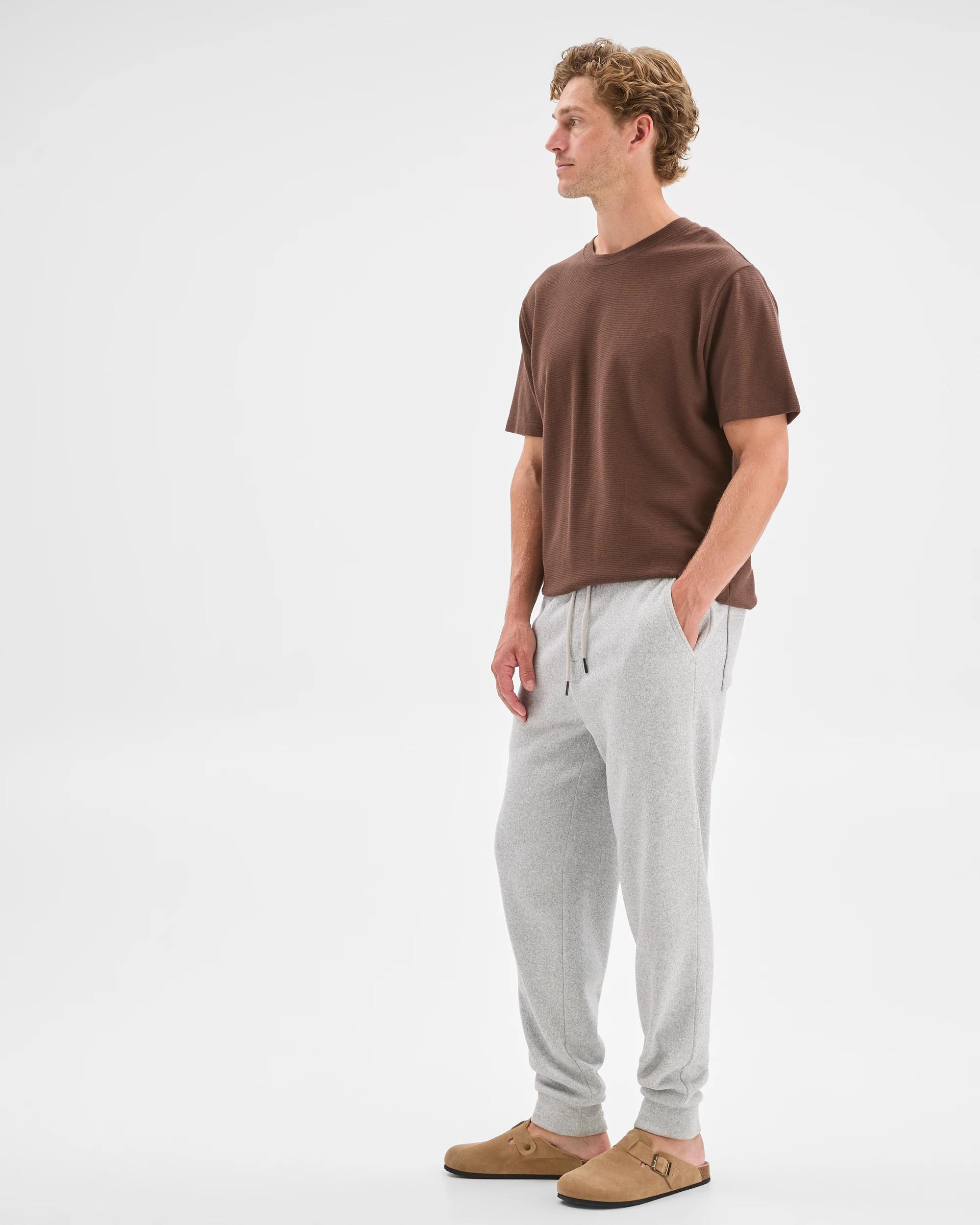 5 Target Man Cuffed Full Length Trackpants GREY MARLE, 5 of 7