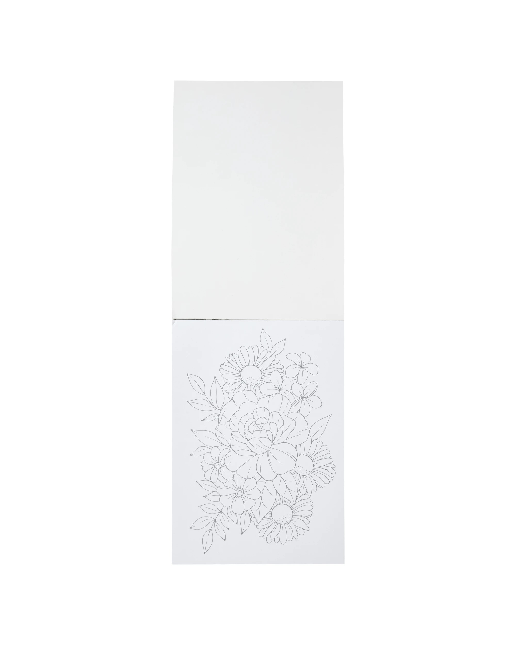 2 Colouring Pad - Floral, 2 of 4