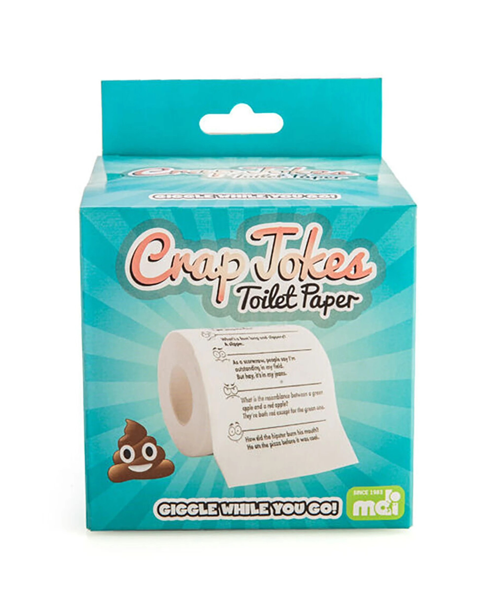 7 Koolface 4PK Toilet Bathroom Paper Tissue Roll Crap Jokes Printed 3ply - White, 7 of 7