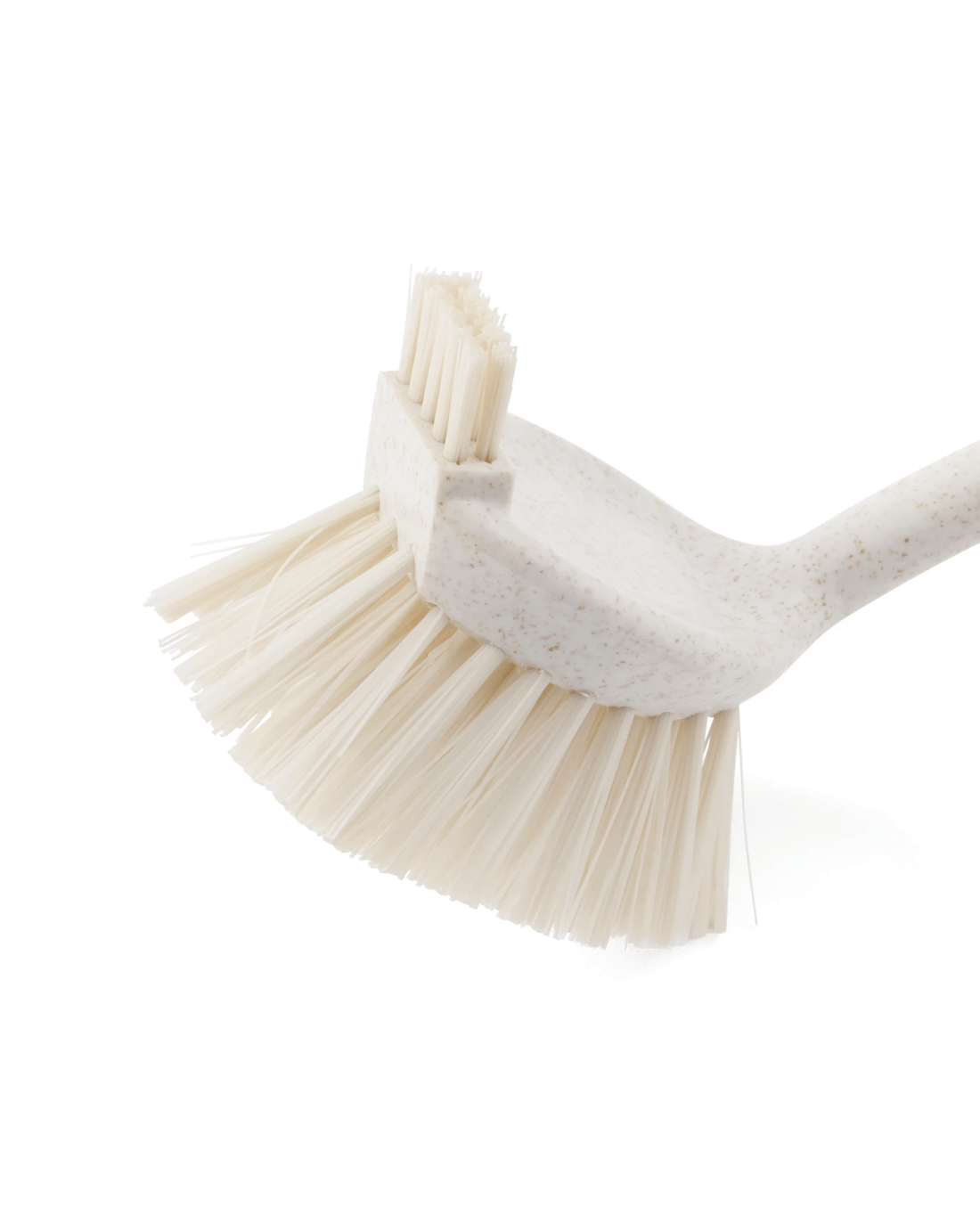 4 Bamboo Handle Scrubbing Brush - White, 4 of 5