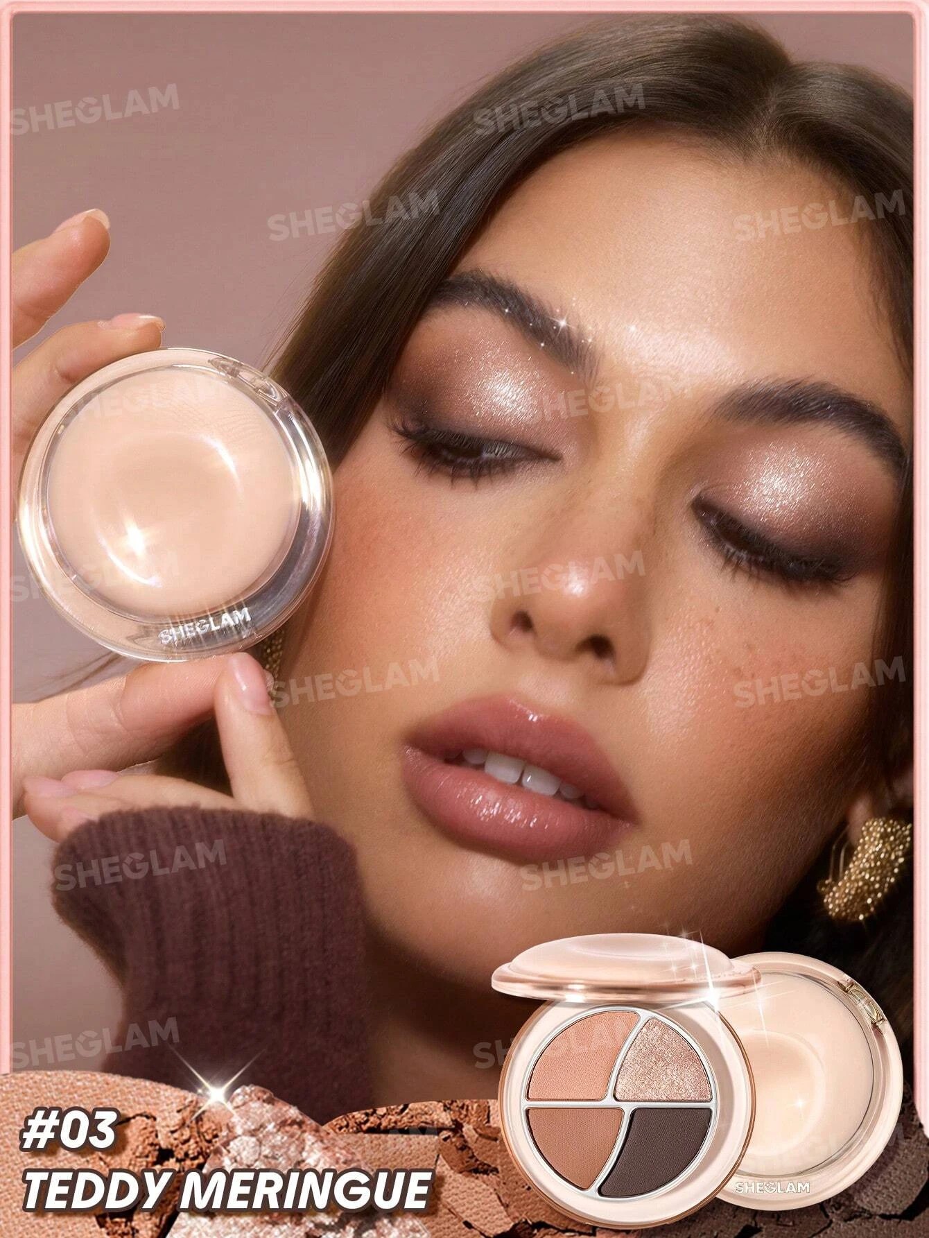 2 SHEGLAM Daydreamer Mini Palette - Teddy Meringue, 2 of 6