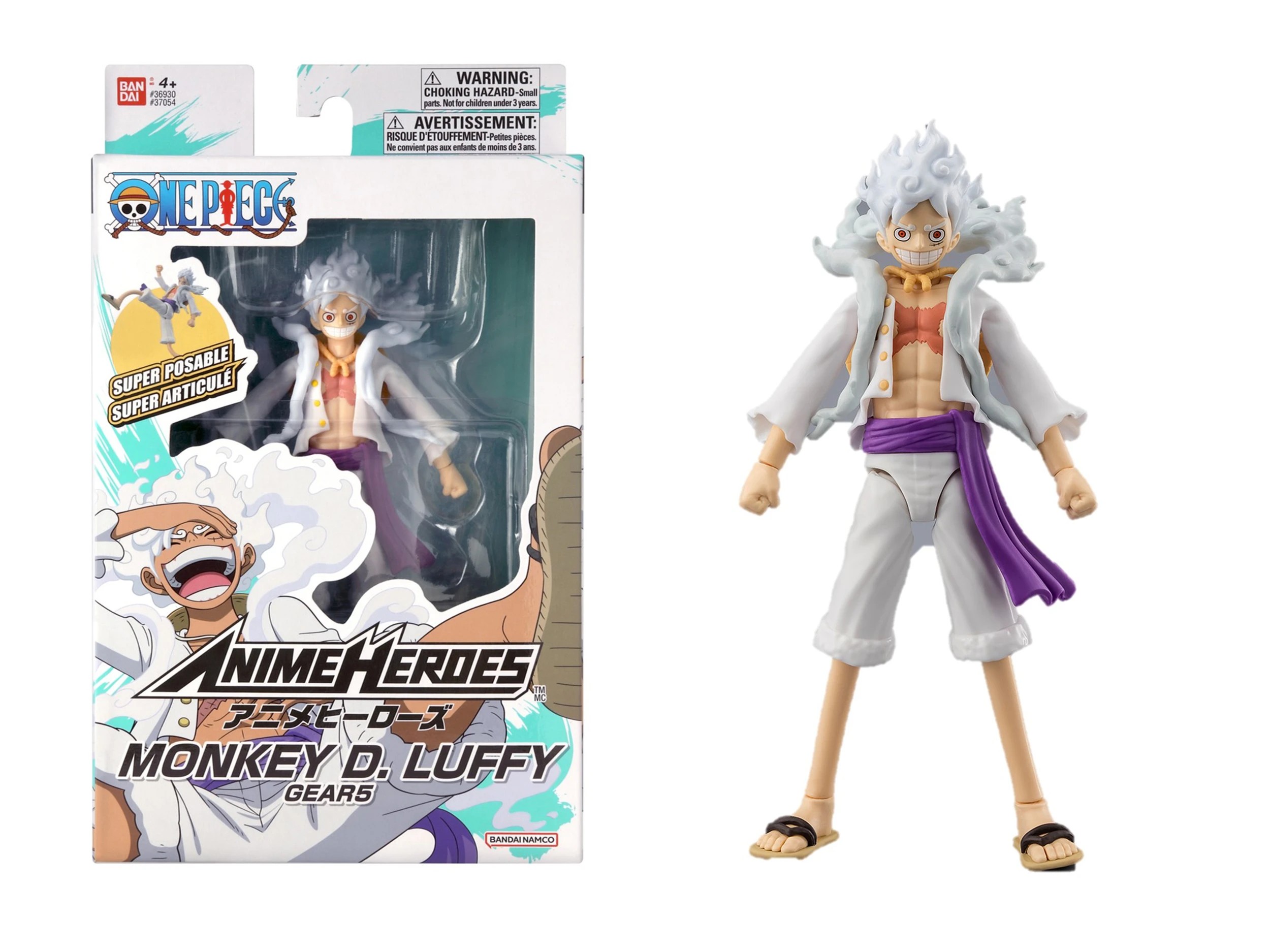 4 Anime Heroes One Piece Figurine - Assorted, 4 of 6