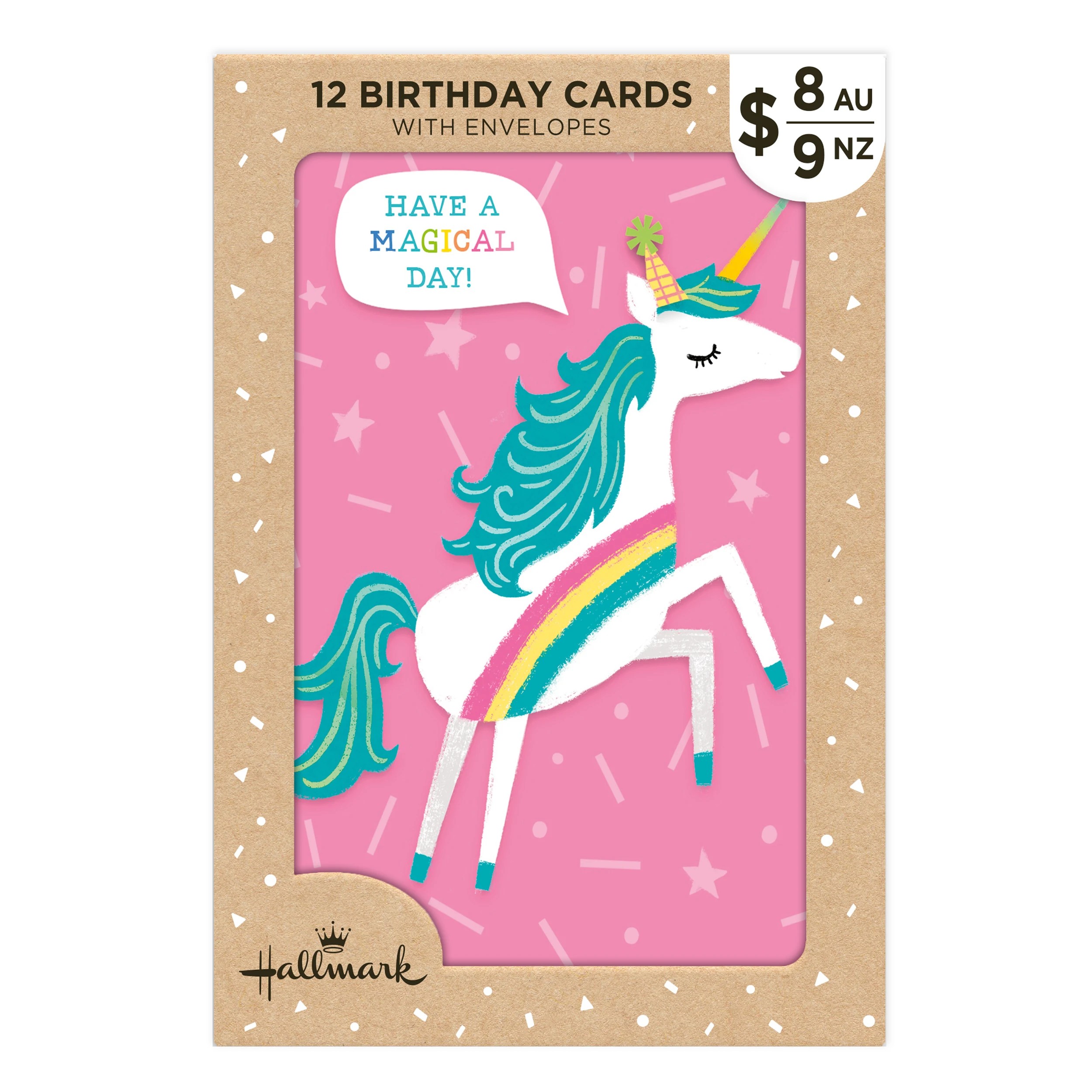 1 12 Pack Hallmark Birthday Cards - Fun Animals, 1 of 6