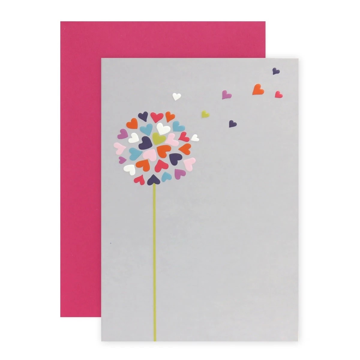 1 Connections from Hallmark Greeting Card - Love Hearts Dandelion, 1 of 3