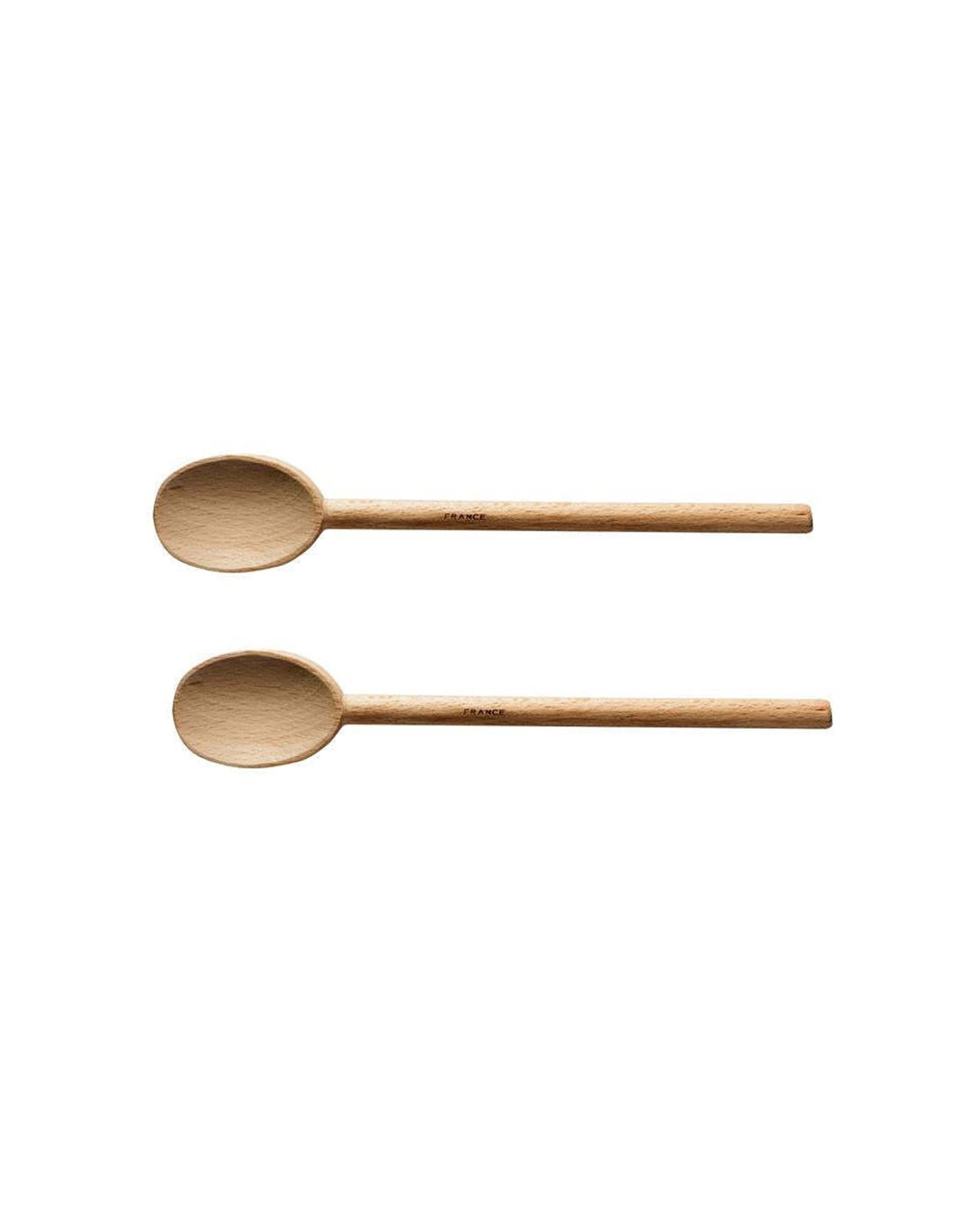 1 Avanti 2PK Beechwood Spoon Cooking Utensil Regular 25cm Kitchen Tool Set - Natural, 1 of 1