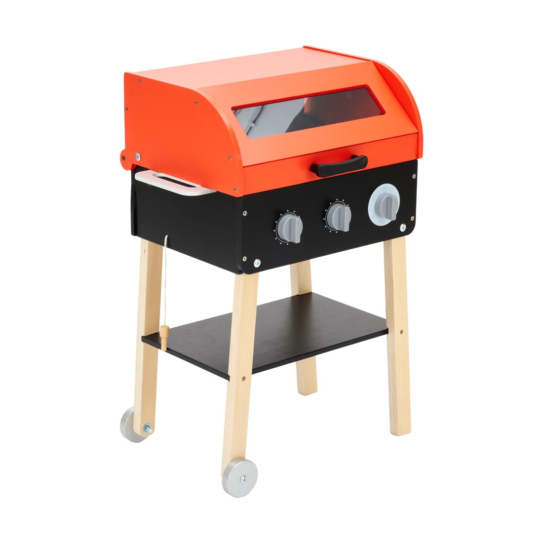 3 13 Piece Wooden Light and Sound BBQ Playset, 3 of 6