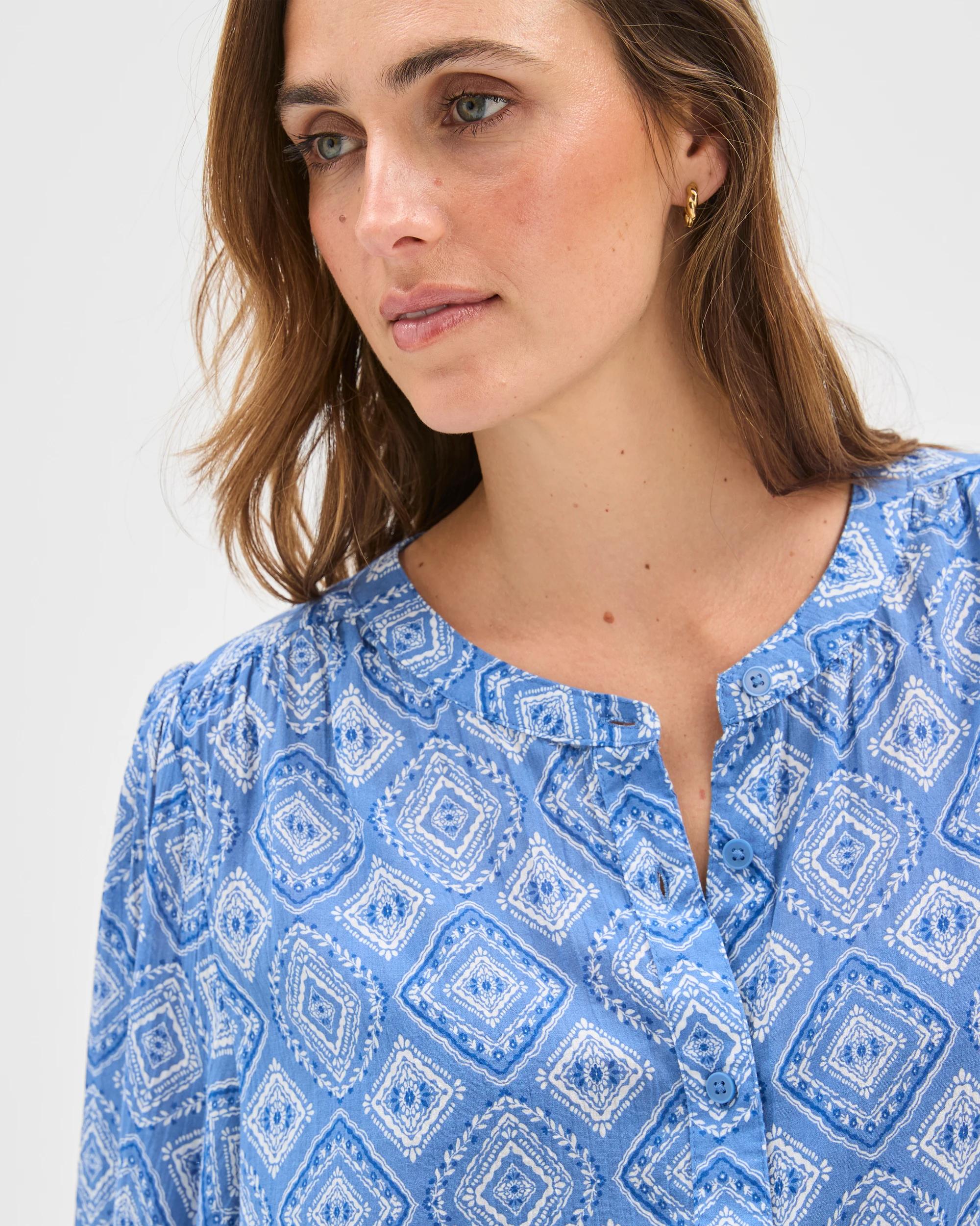 5 Target Woman 3/4 Sleeve Femme Print Blouse GEO PRINT, 5 of 7
