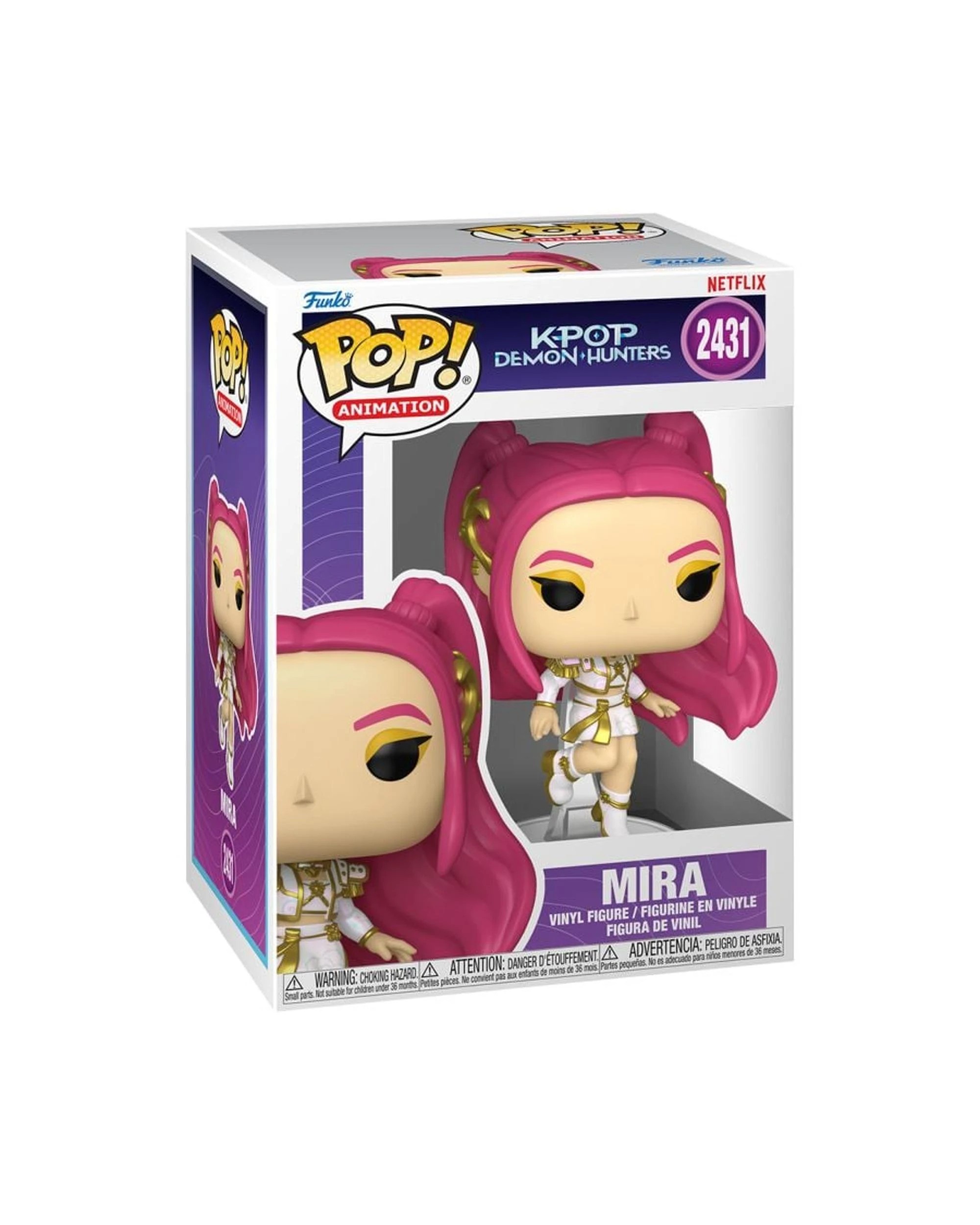 3 K-Pop Demon Hunters Mira - What It Sounds Like -  Funko POP! Vinyl, 3 of 3