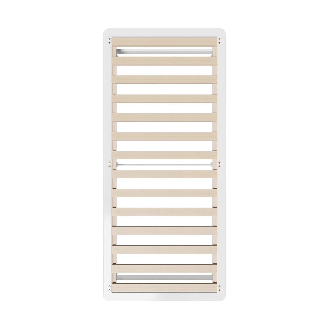 9 Oikiture Wooden Bed Frame Single Beds Base Solid Pine Timber Platform
 - White, 9 of 10