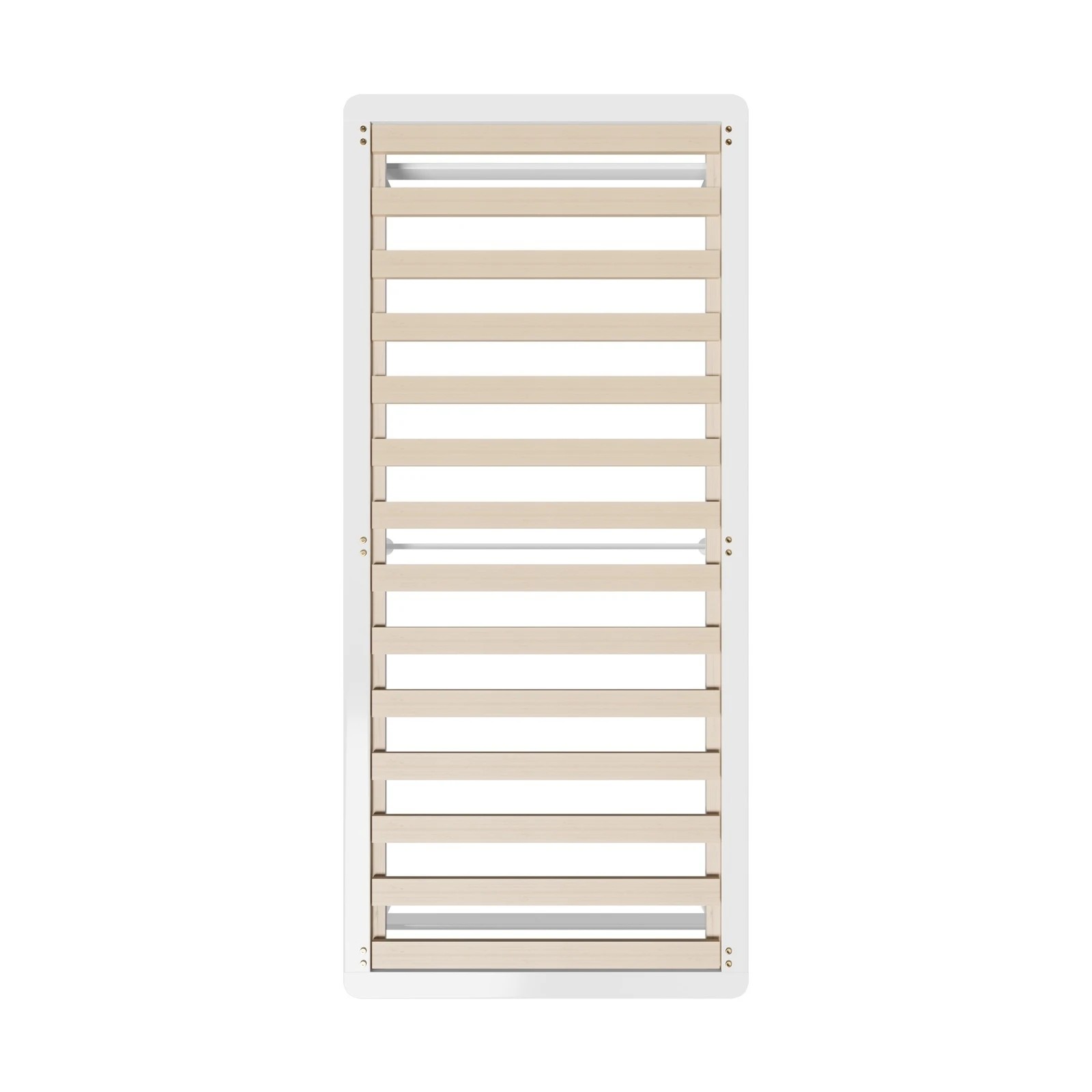 9 Oikiture Wooden Bed Frame Single Beds Base Solid Pine Timber Platform
 - White, 9 of 10