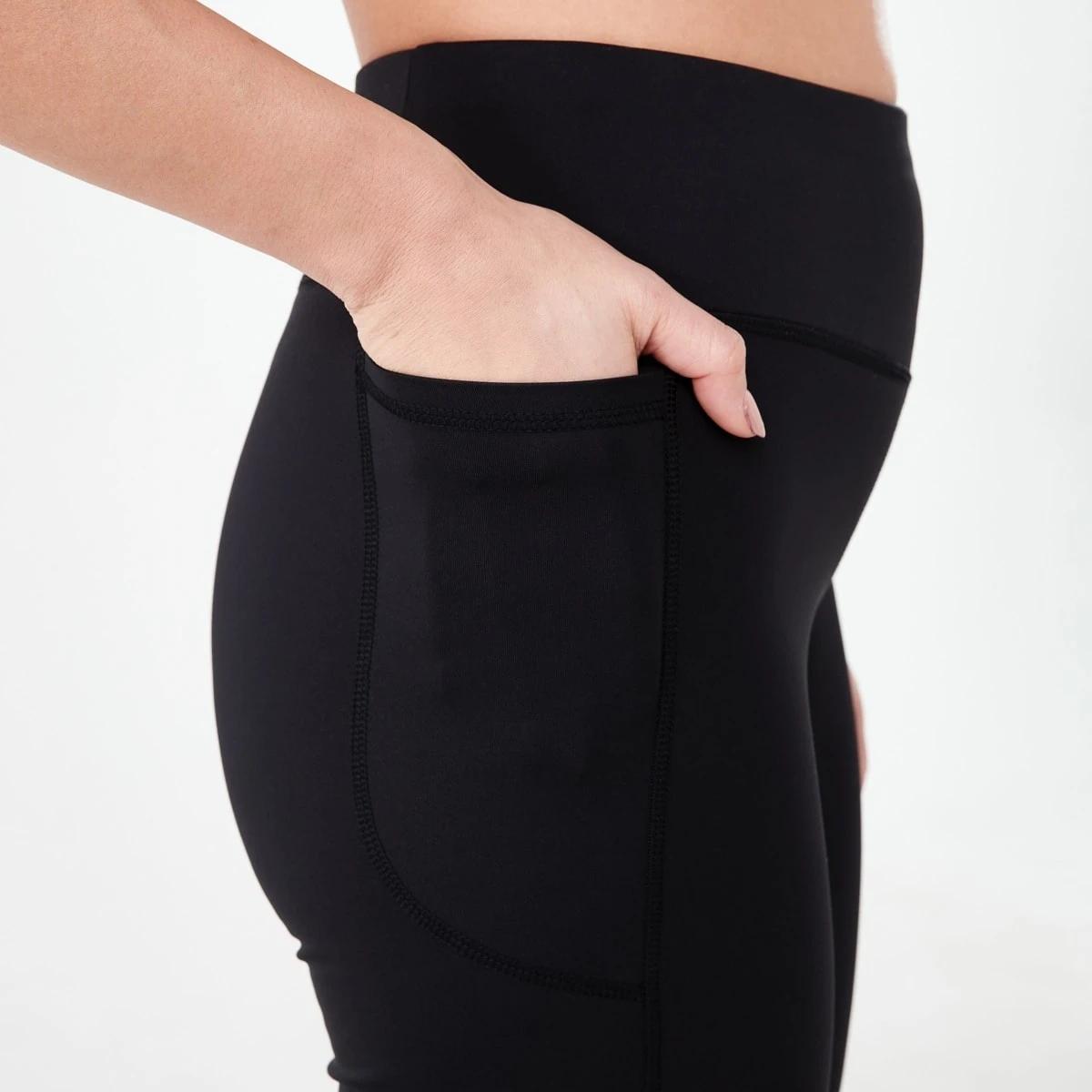 4 Active Womens Bike Shorts BLACK, 4 of 6