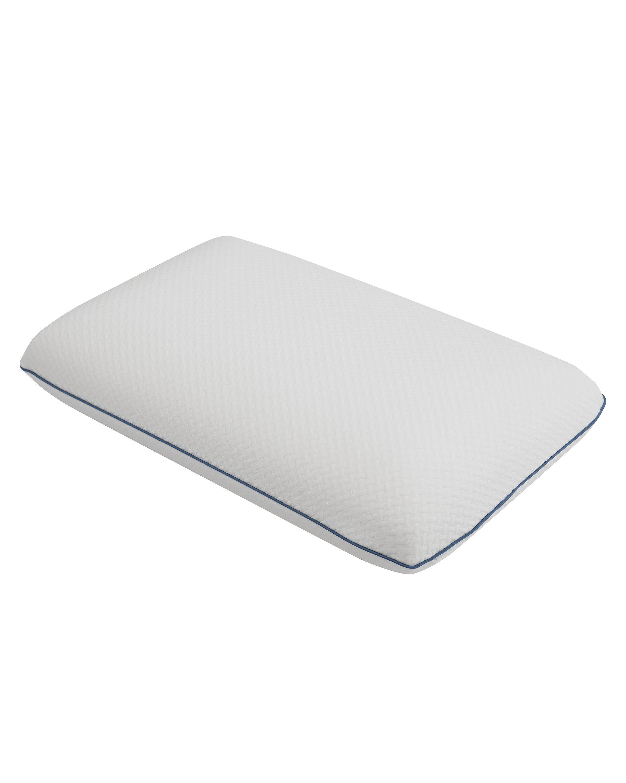 2 Dreamaker Tencel Cover Standard Memory Foam Pillow - White, 2 of 9