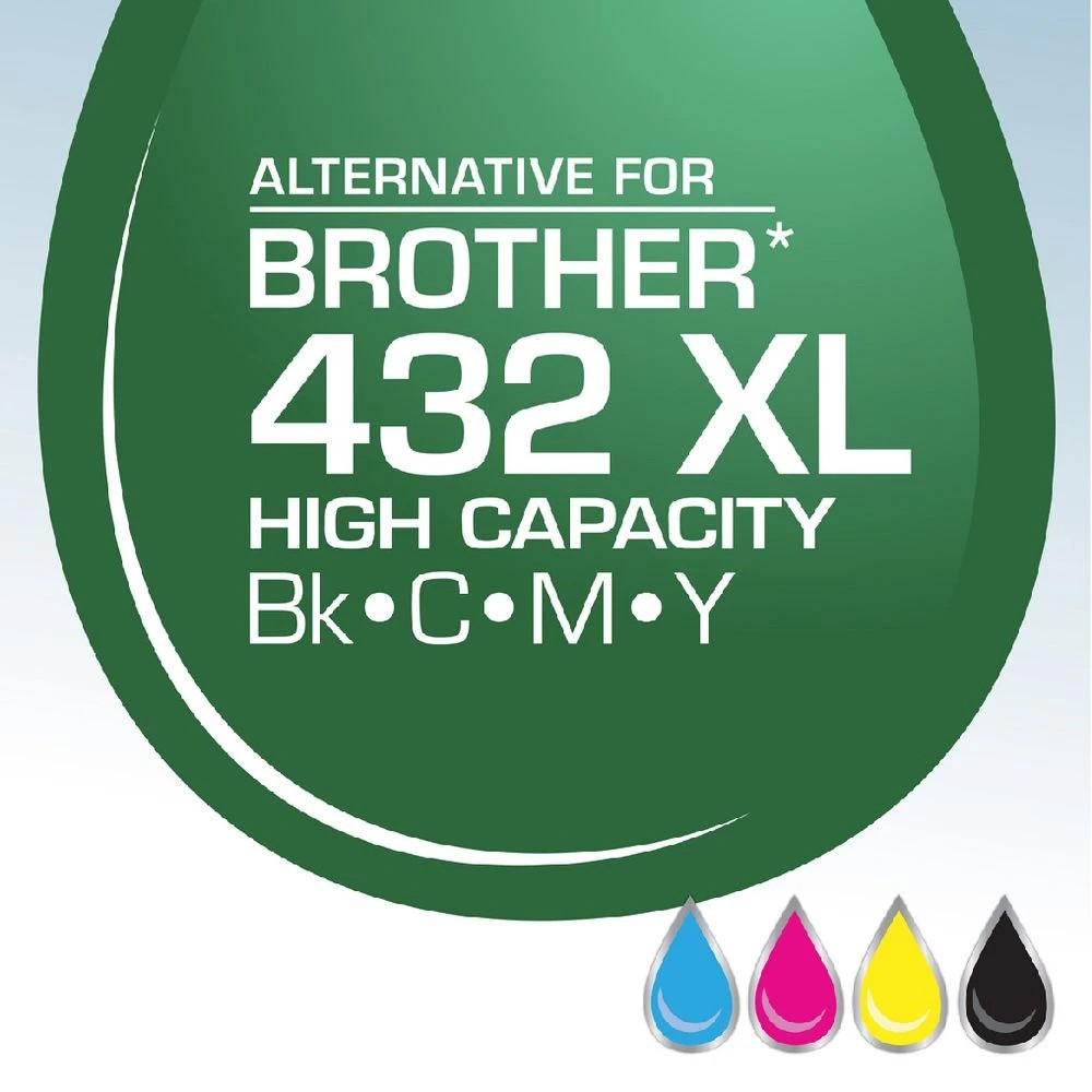 2 Calidad Brother LC432XL 4 Pack, 2 of 7