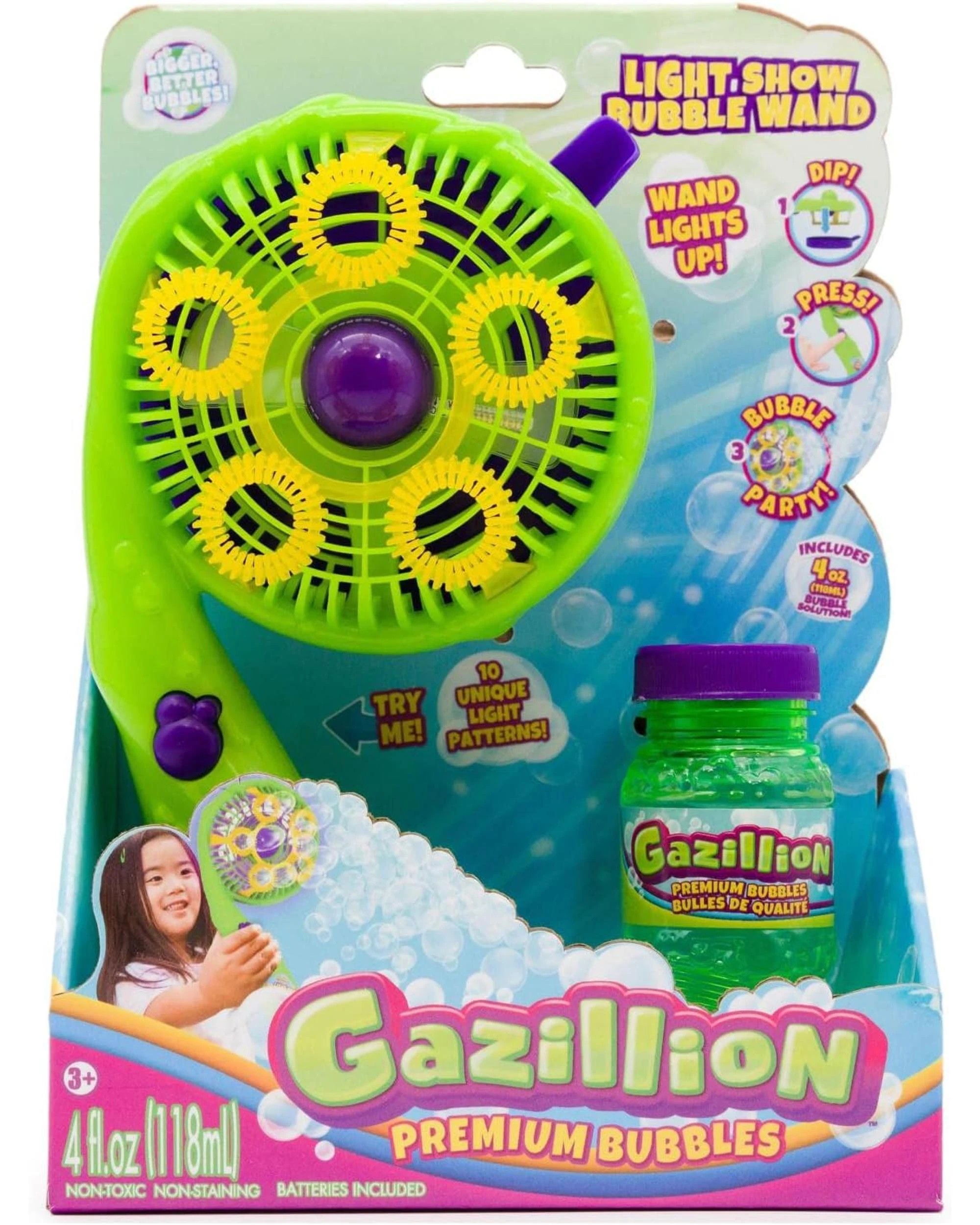 1 Gazillion Bubbles Light Show Bubble Wand, 1 of 3