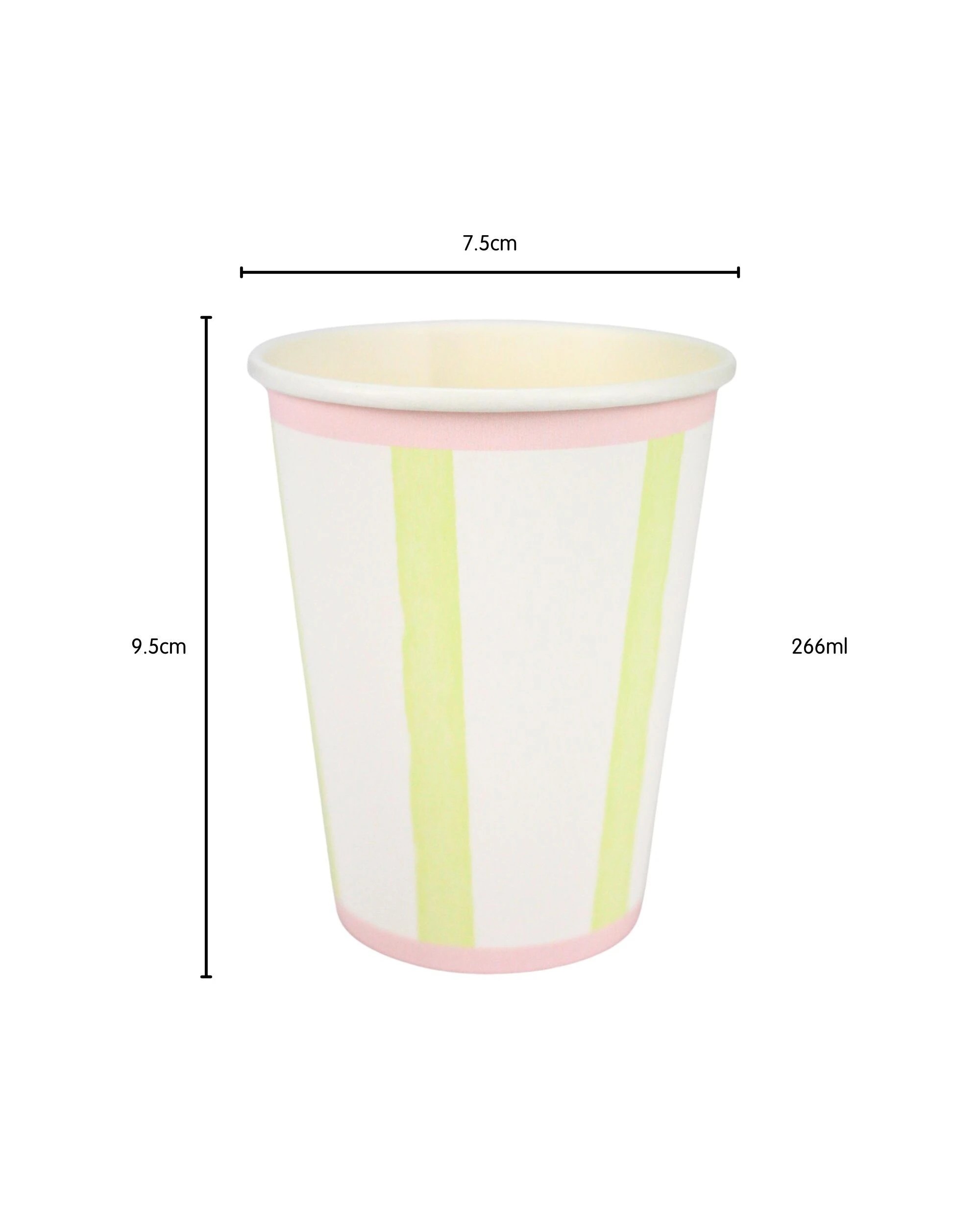 2 Anagram Ginger Ray Hop Hop Hooray Paper Cups Pack of 8 - Multi, 2 of 4