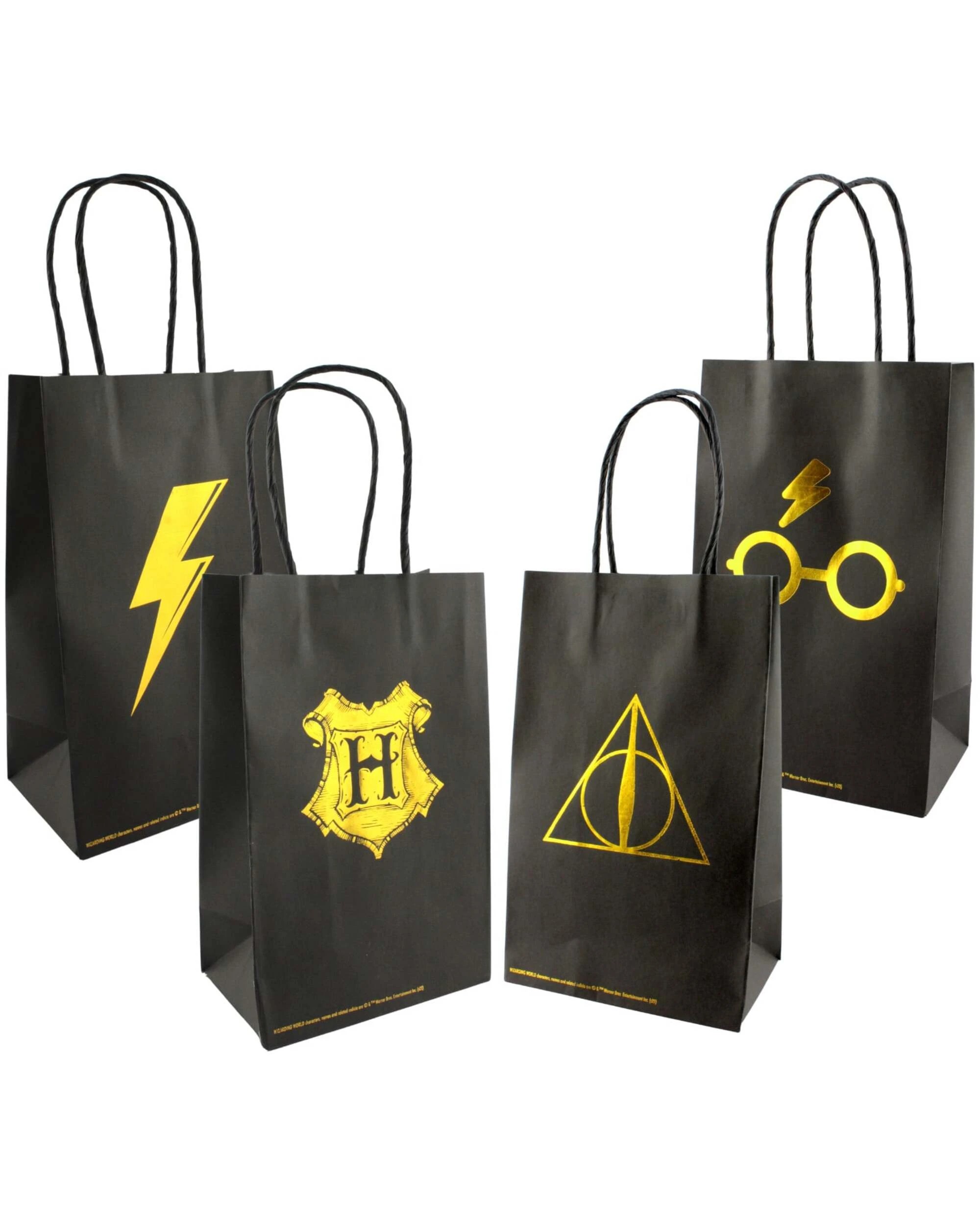 1 Harry Potter Harry Potter Paper Gift Bags Pack of 8, 1 of 3