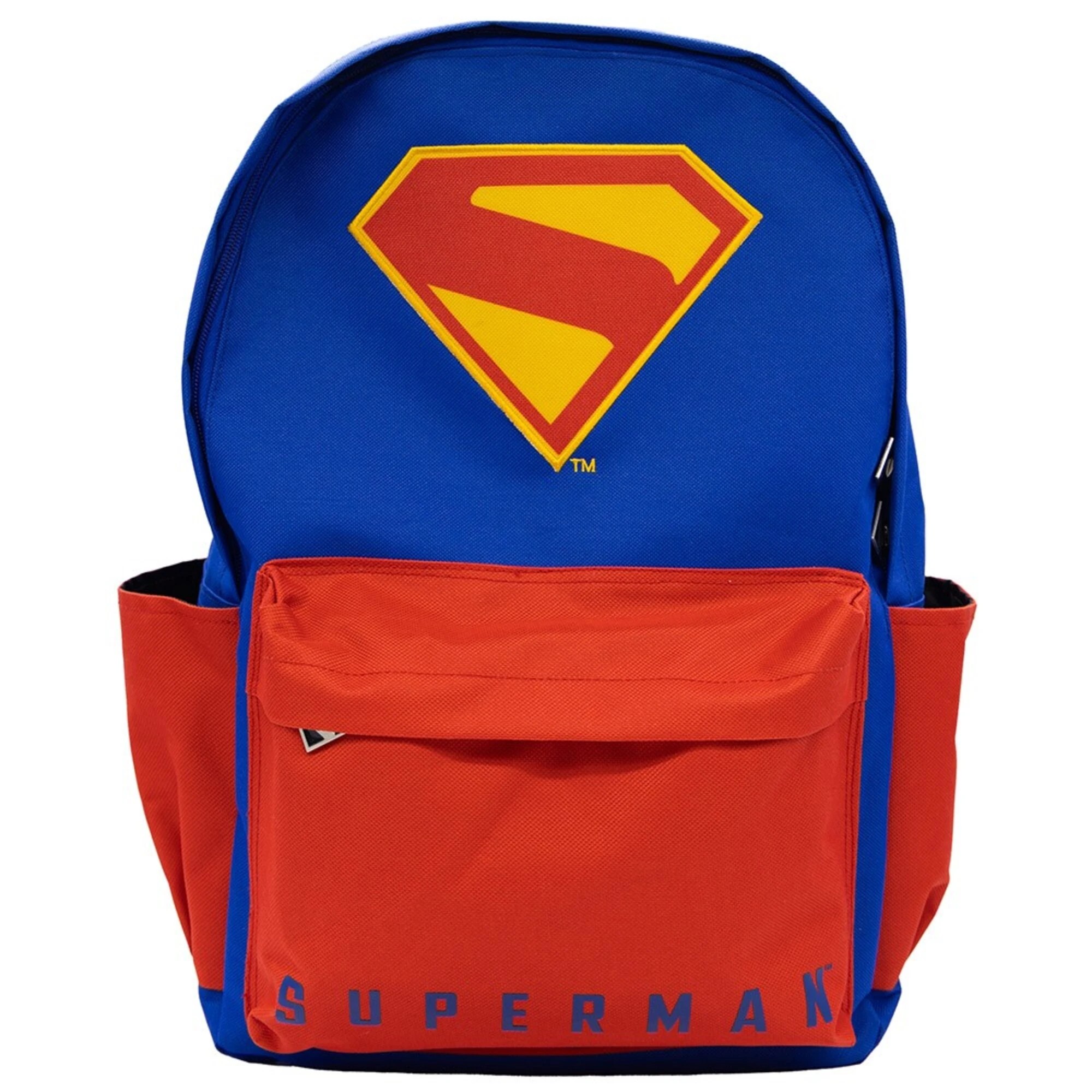 1 DC Comics - Superman 2025 - Classic Superman Shield Backpack - Multi, 1 of 3