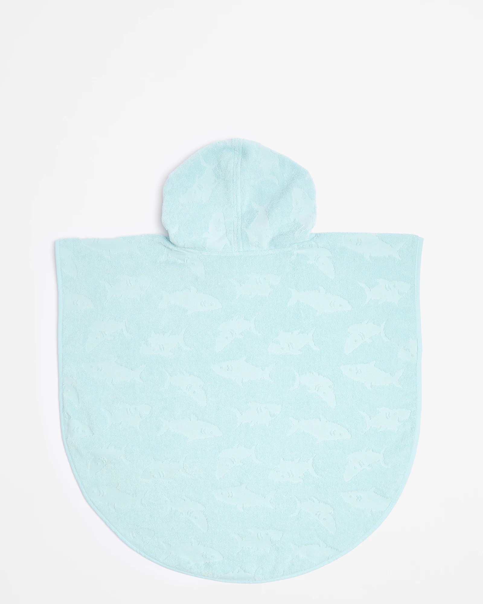 3 Target Kids Hooded Bath Towel - Shark - Blue, 3 of 3