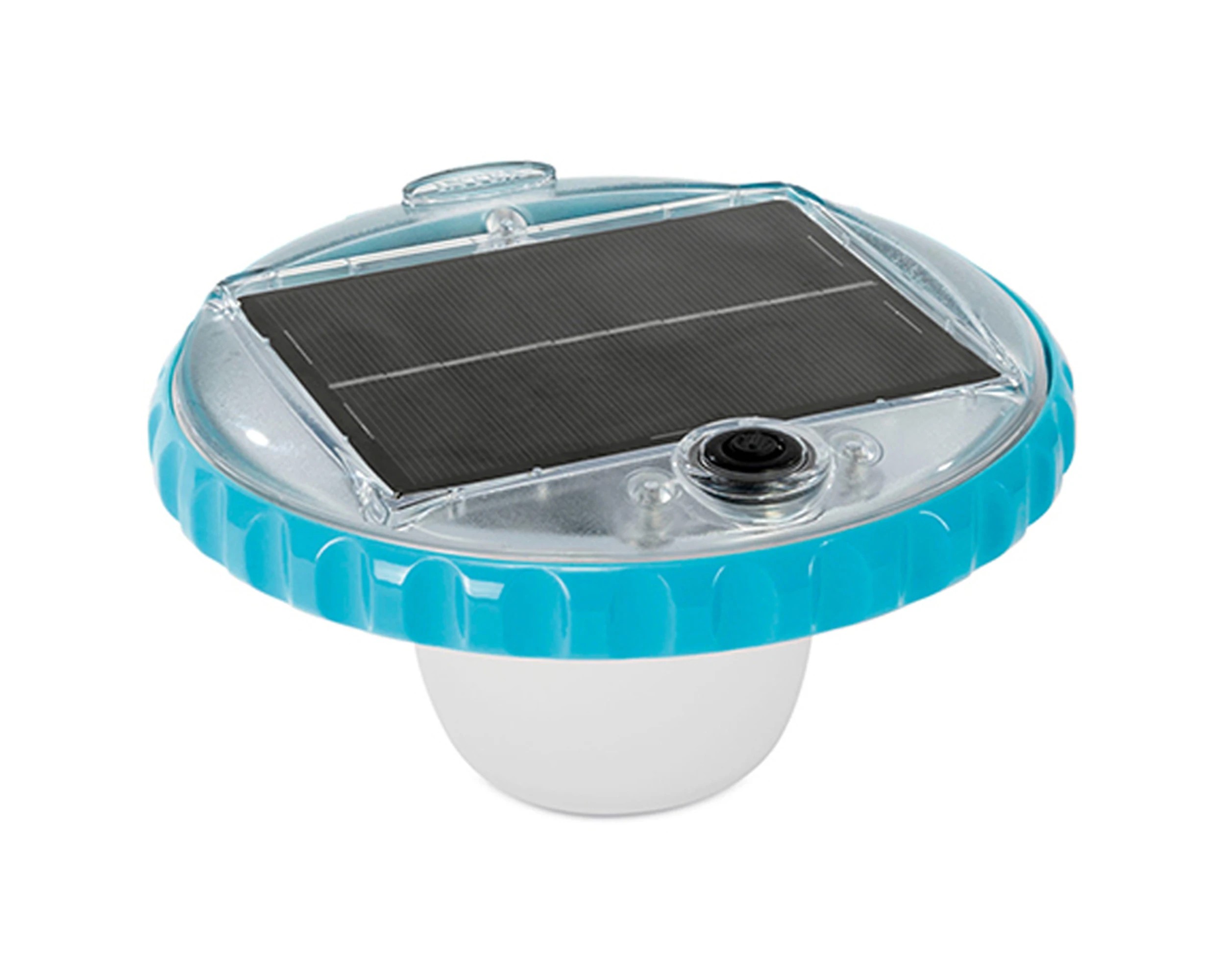 1 INTEX Solar Powered LED Floating Light For Above Ground Pool Auto On-Off - Blue, 1 of 5